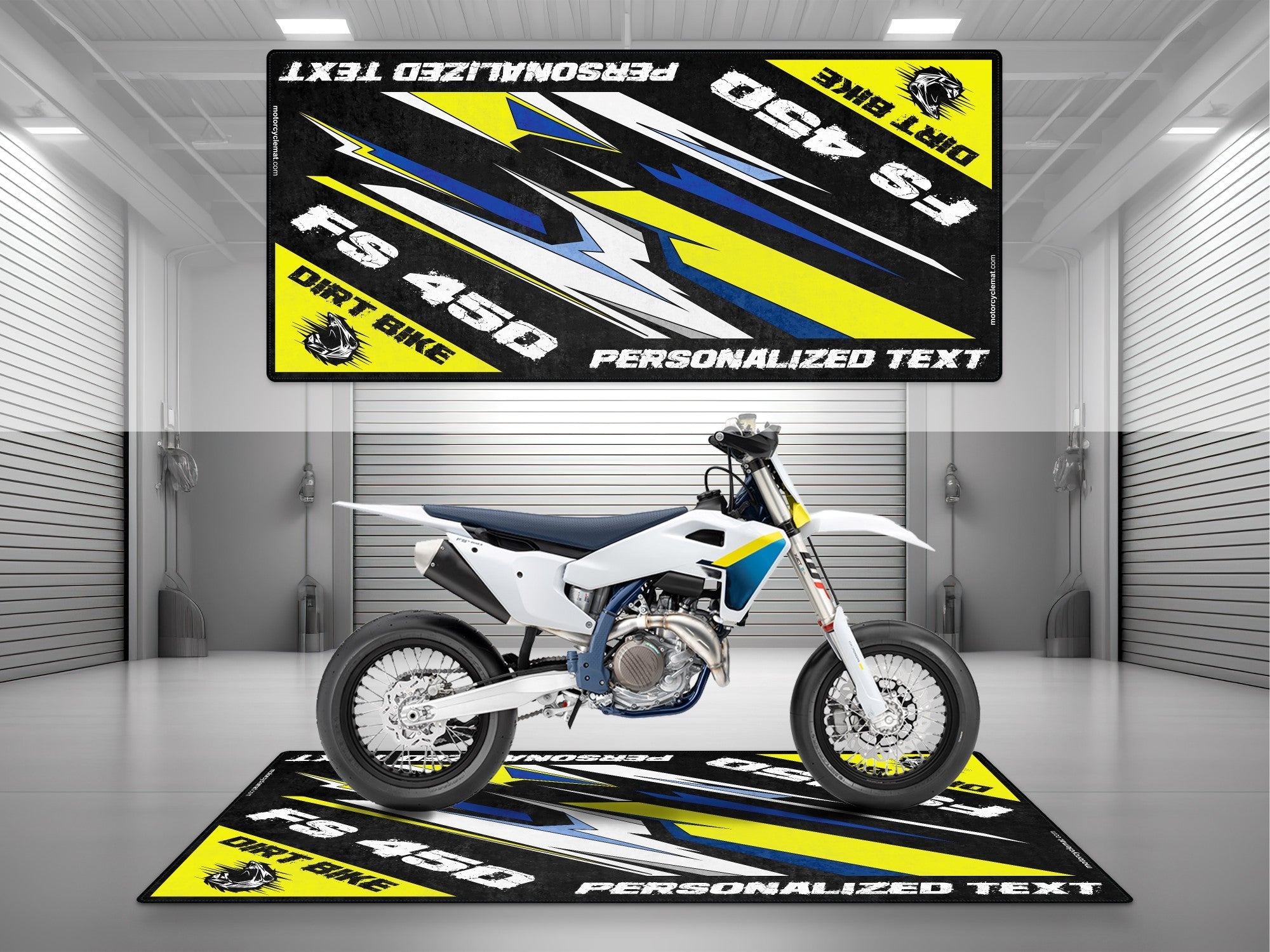 MPM Motorcycle Mat for Husqvarna FS 450 - MM4226