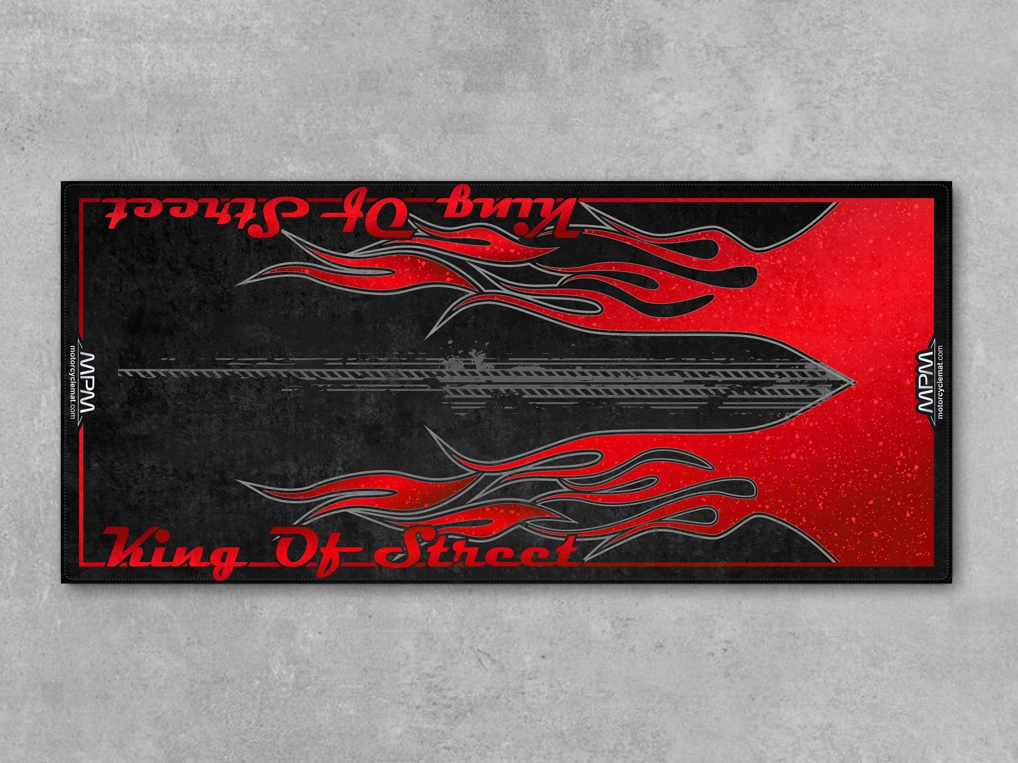 MPM Motorcycle Mat for Cruiser Motorcycle (King of Street) - U1204