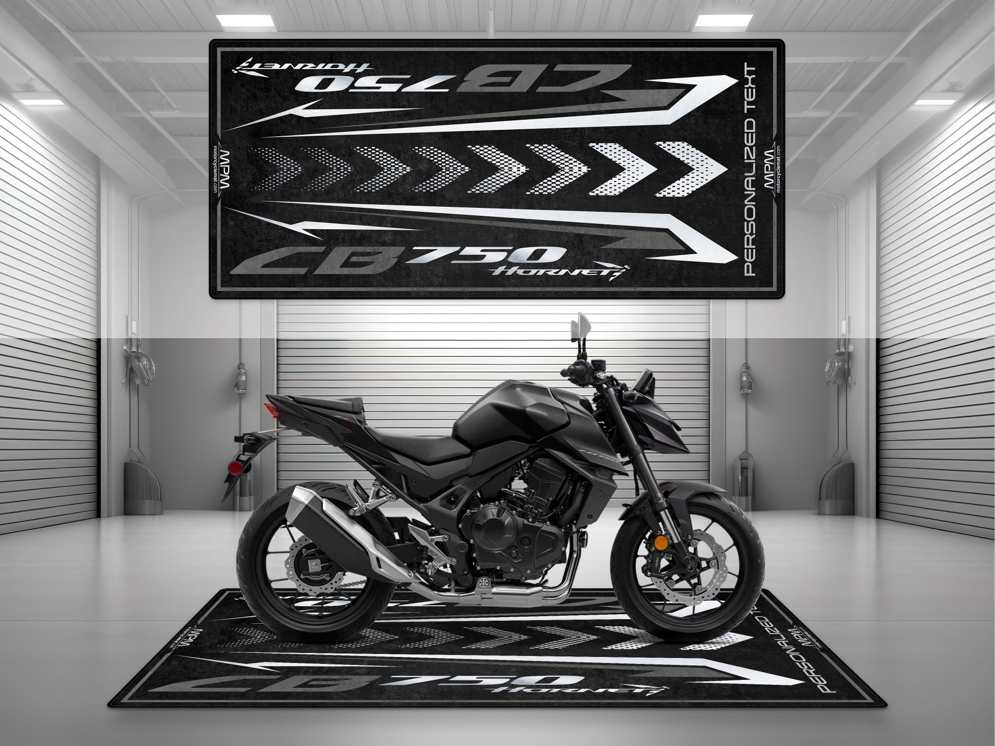 MPM Motorcycle Mat for Honda CB750 Hornet - MM4214