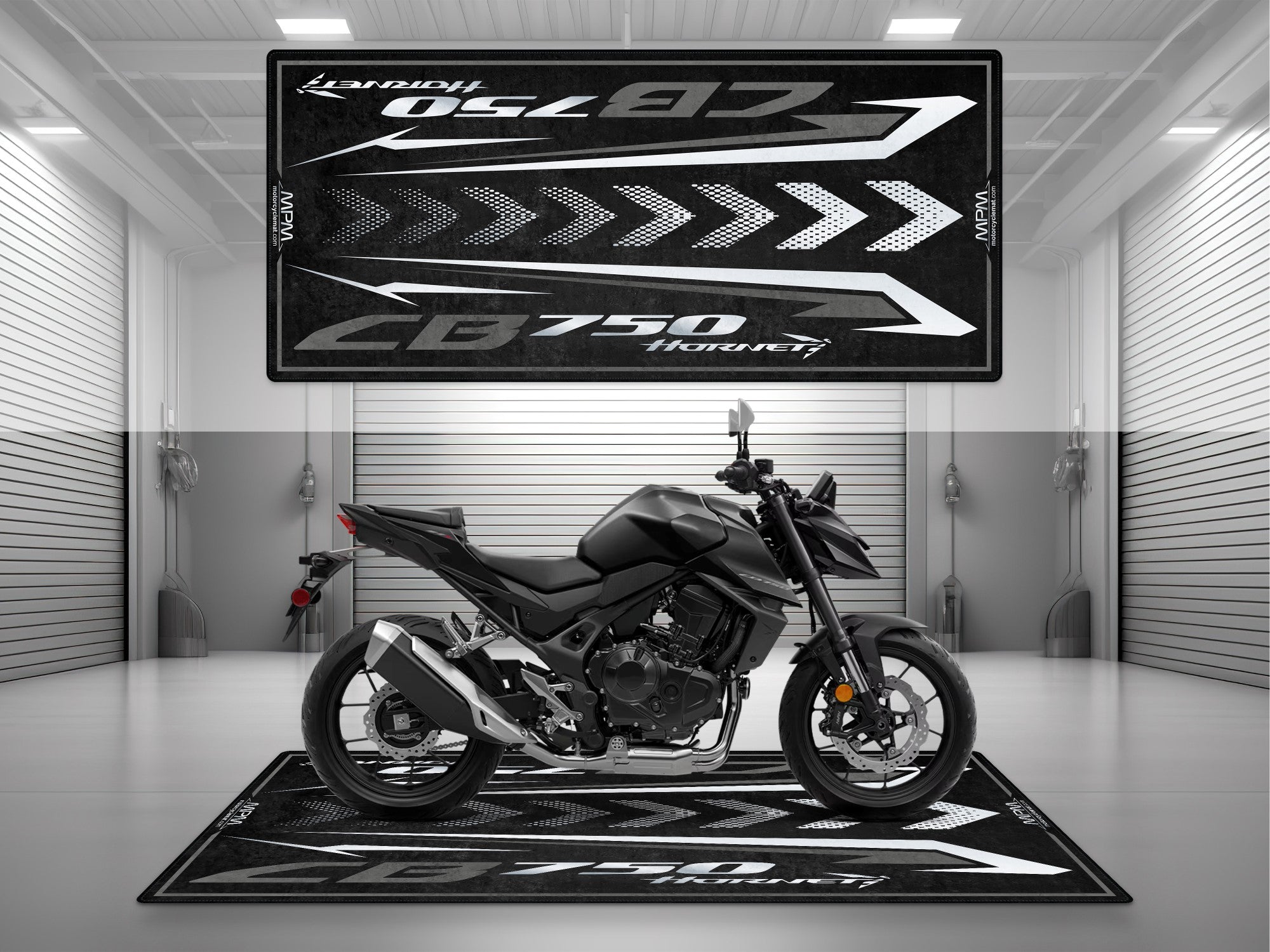 MPM Motorcycle Mat for Honda CB750 Hornet - MM4214