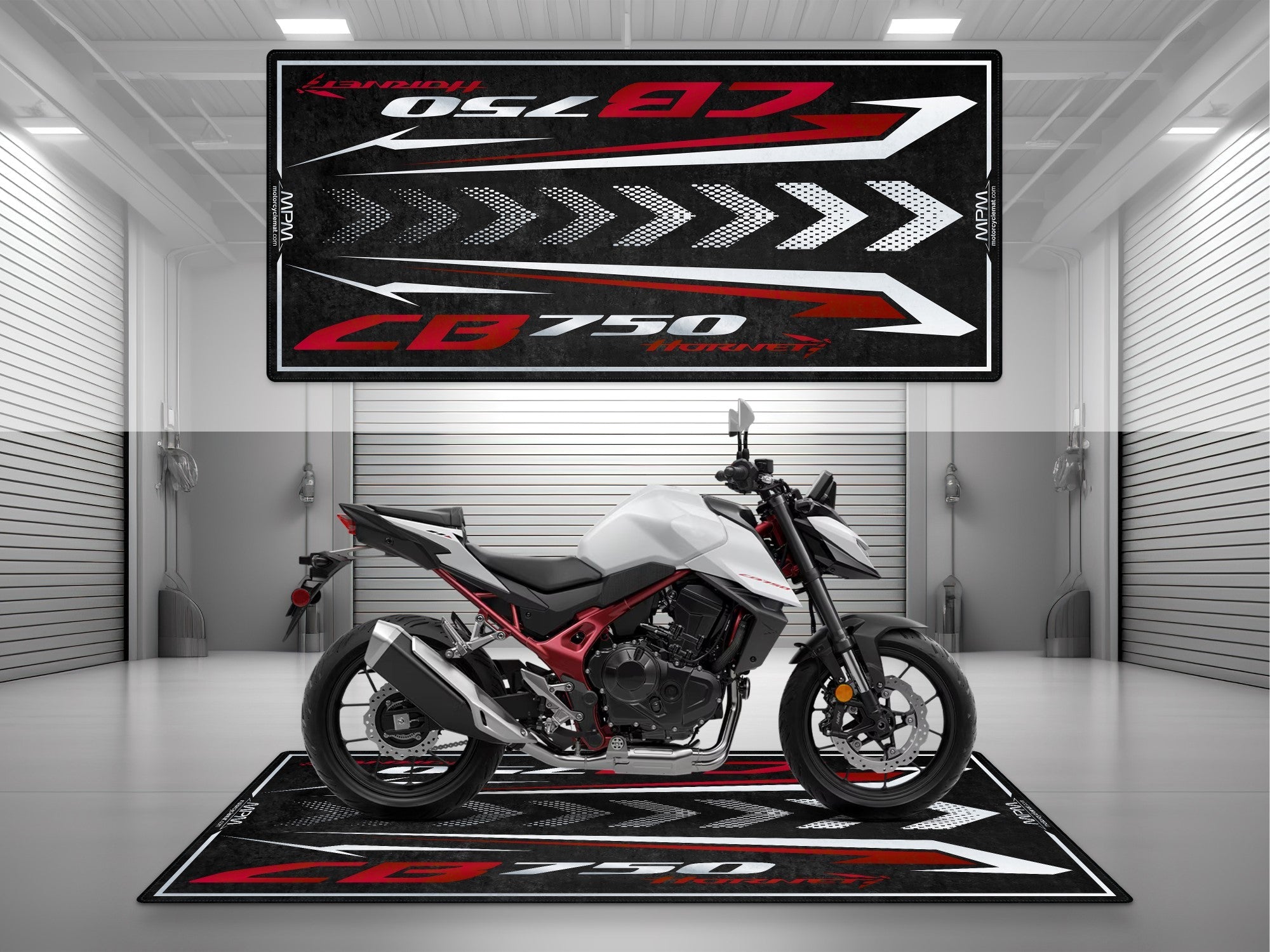 MPM Motorcycle Mat for Honda CB750 Hornet - MM4214