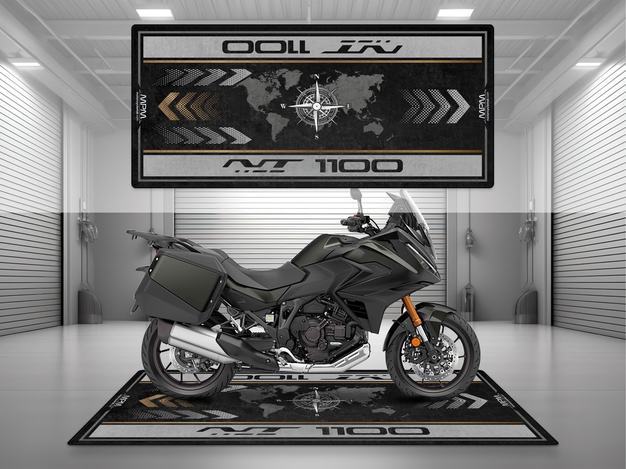 MPM Motorcycle Mat for Honda NT1100 - MM4212