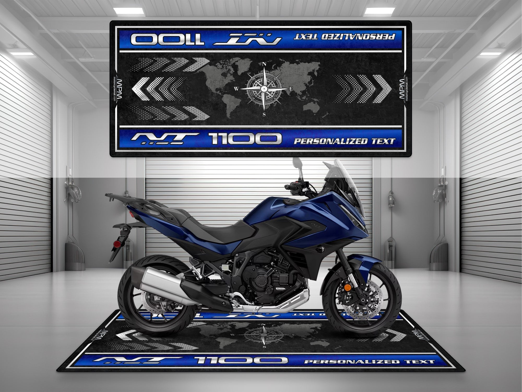 MPM Motorcycle Mat for Honda NT1100 - MM4212