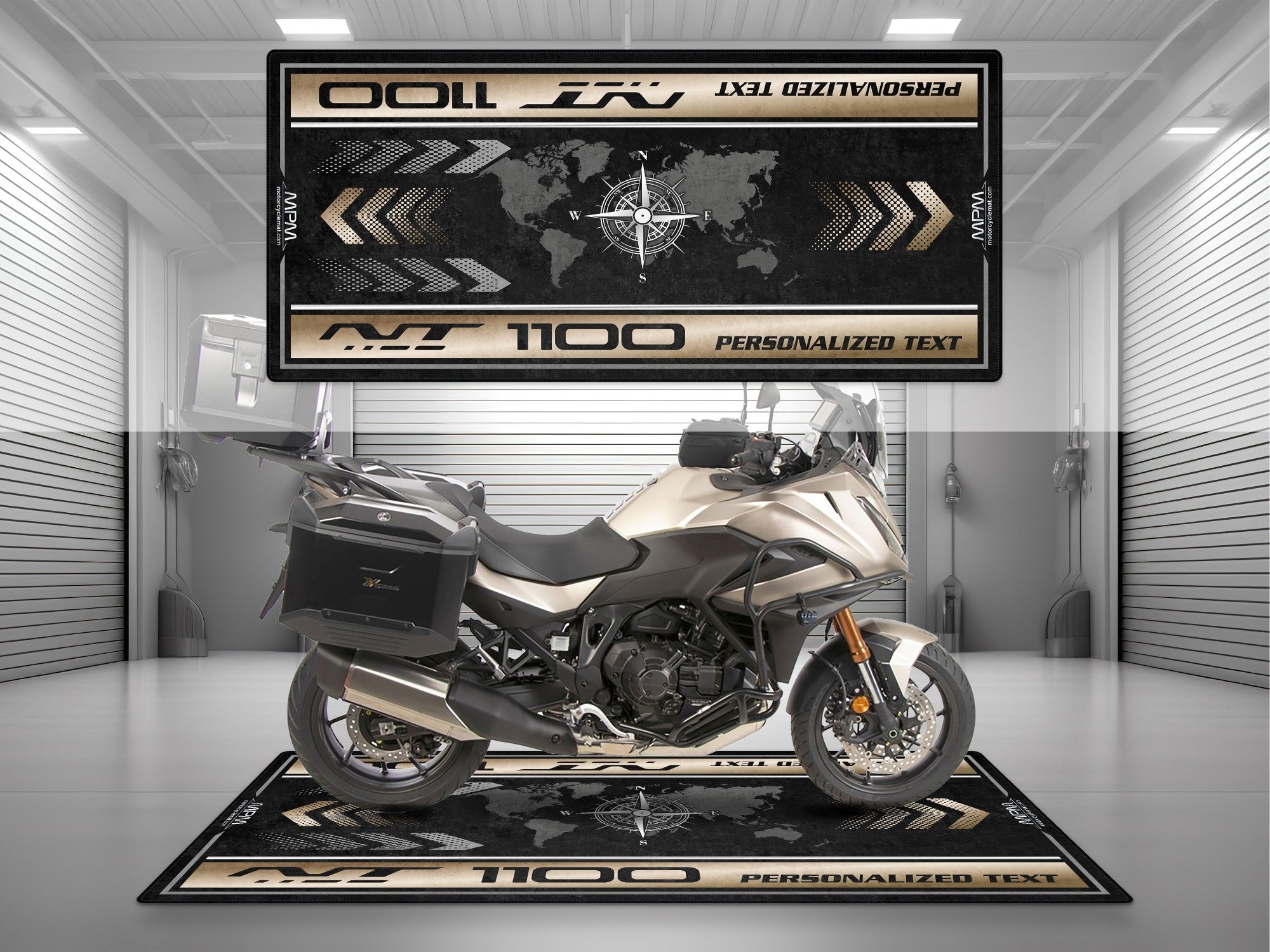 MPM Motorcycle Mat for Honda NT1100 - MM4212