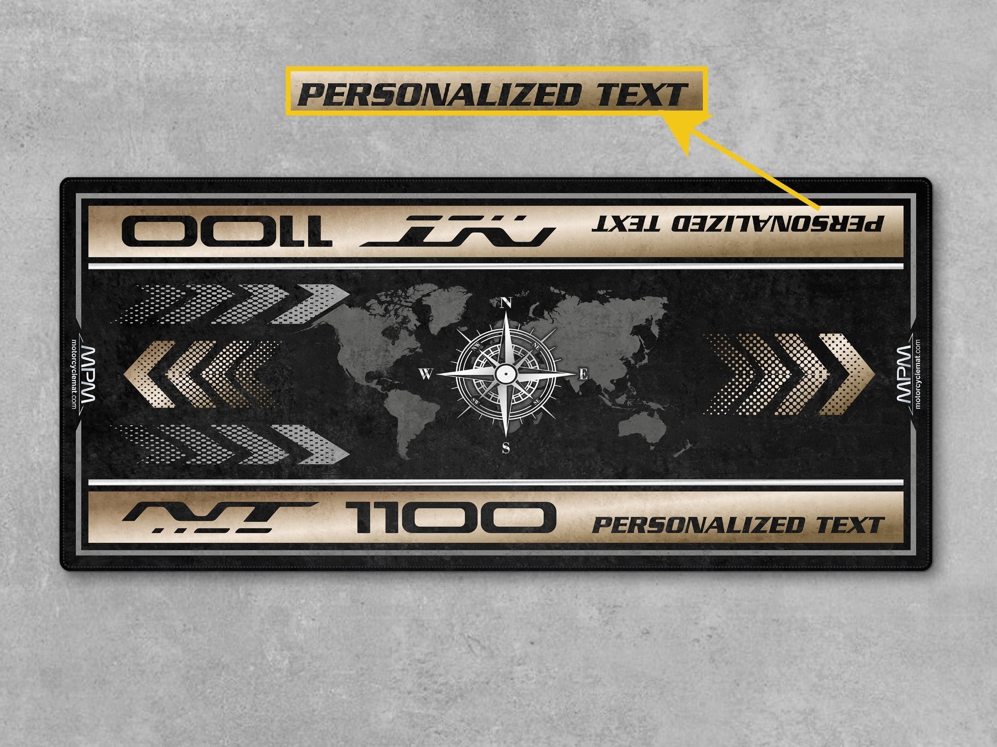 MPM Motorcycle Mat for Honda NT1100 - MM4212