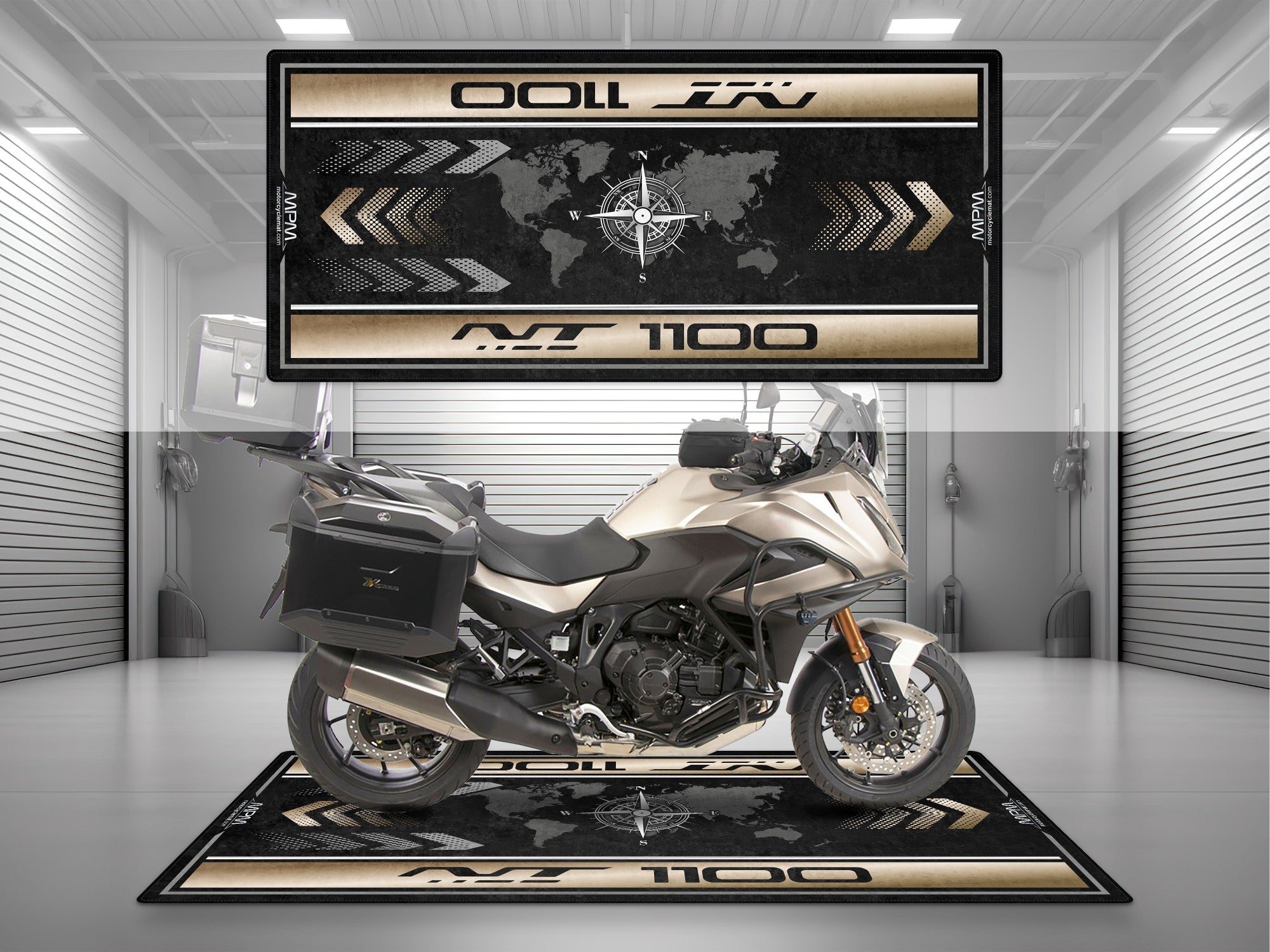 MPM Motorcycle Mat for Honda NT1100 - MM4212