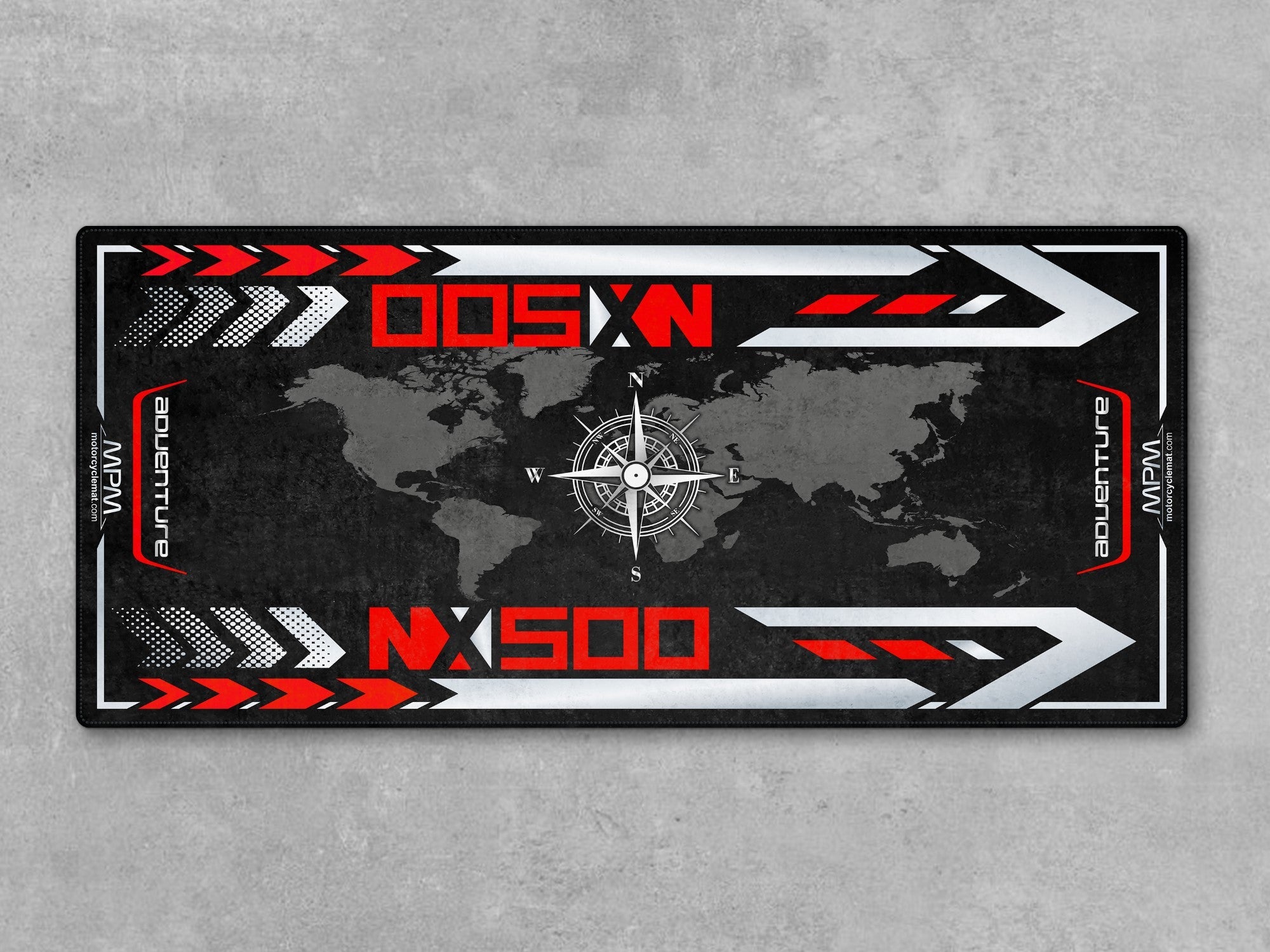 MPM Motorcycle Mat for Honda NX500 - MM4216