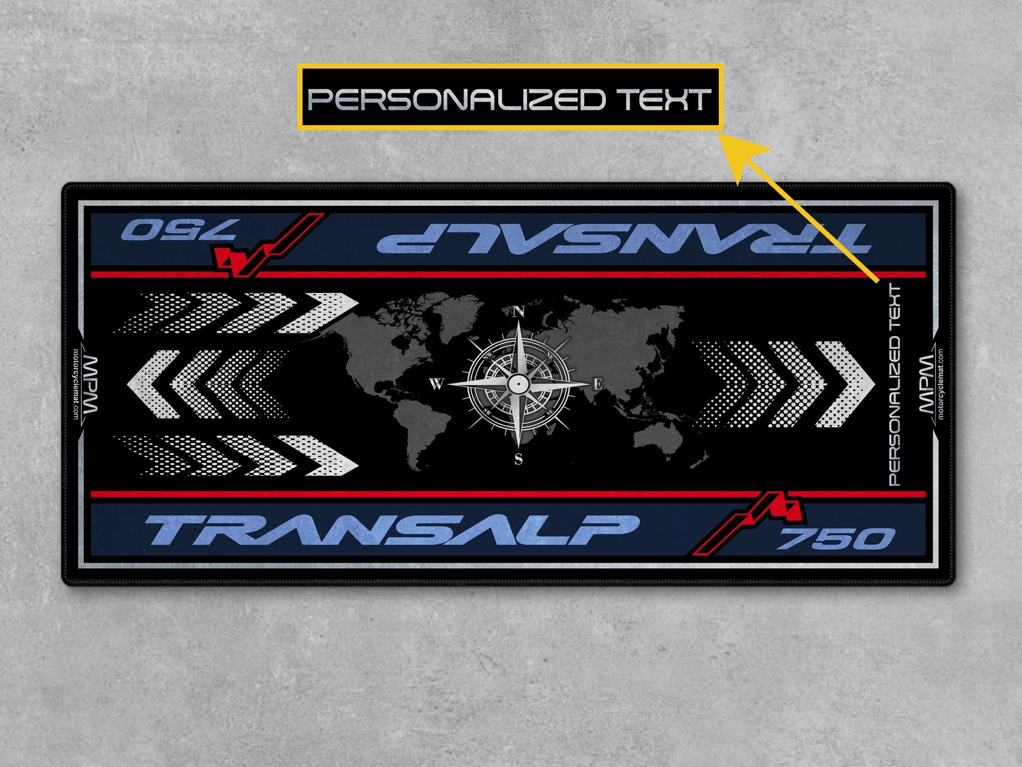 MPM Motorcycle Mat for Honda Transalp 750 - MM7453