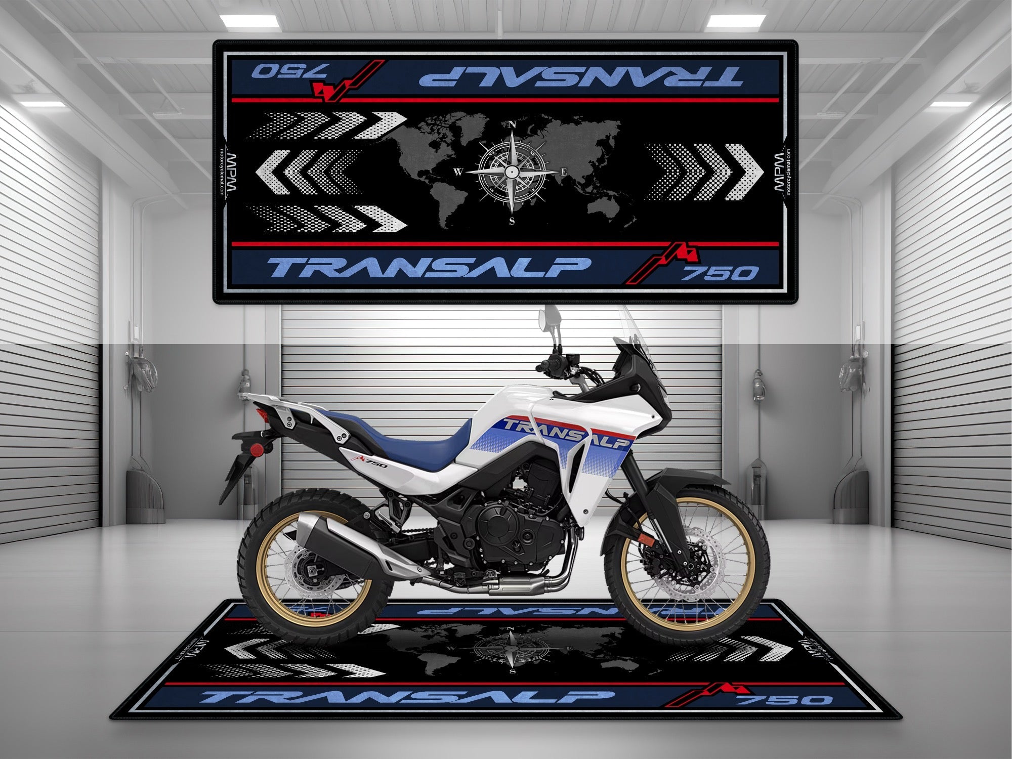 MPM Motorcycle Mat for Honda Transalp 750 - MM7453
