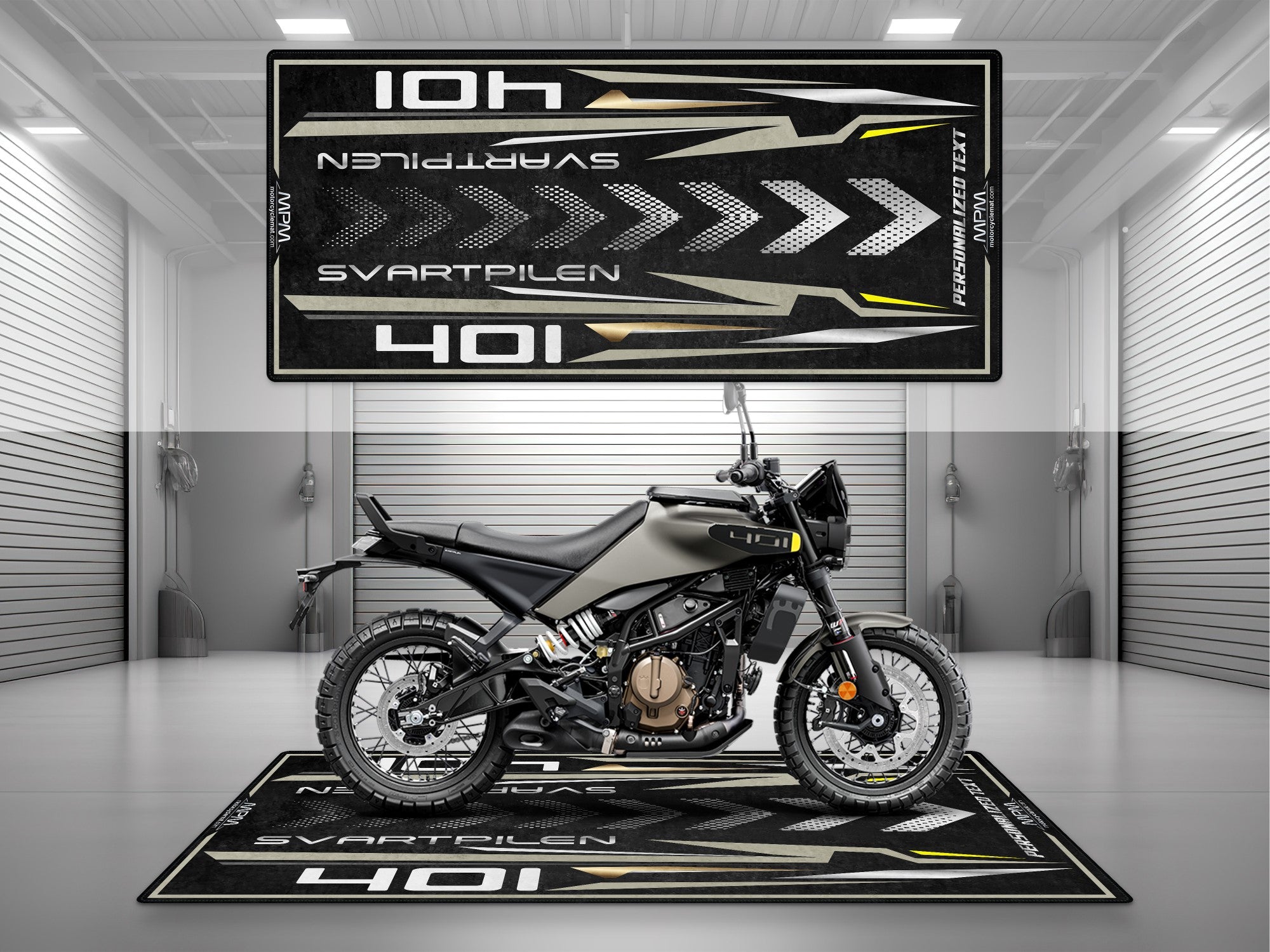 MPM Motorcycle Mat for Husqvarna Svartpilen 401 - MM4217