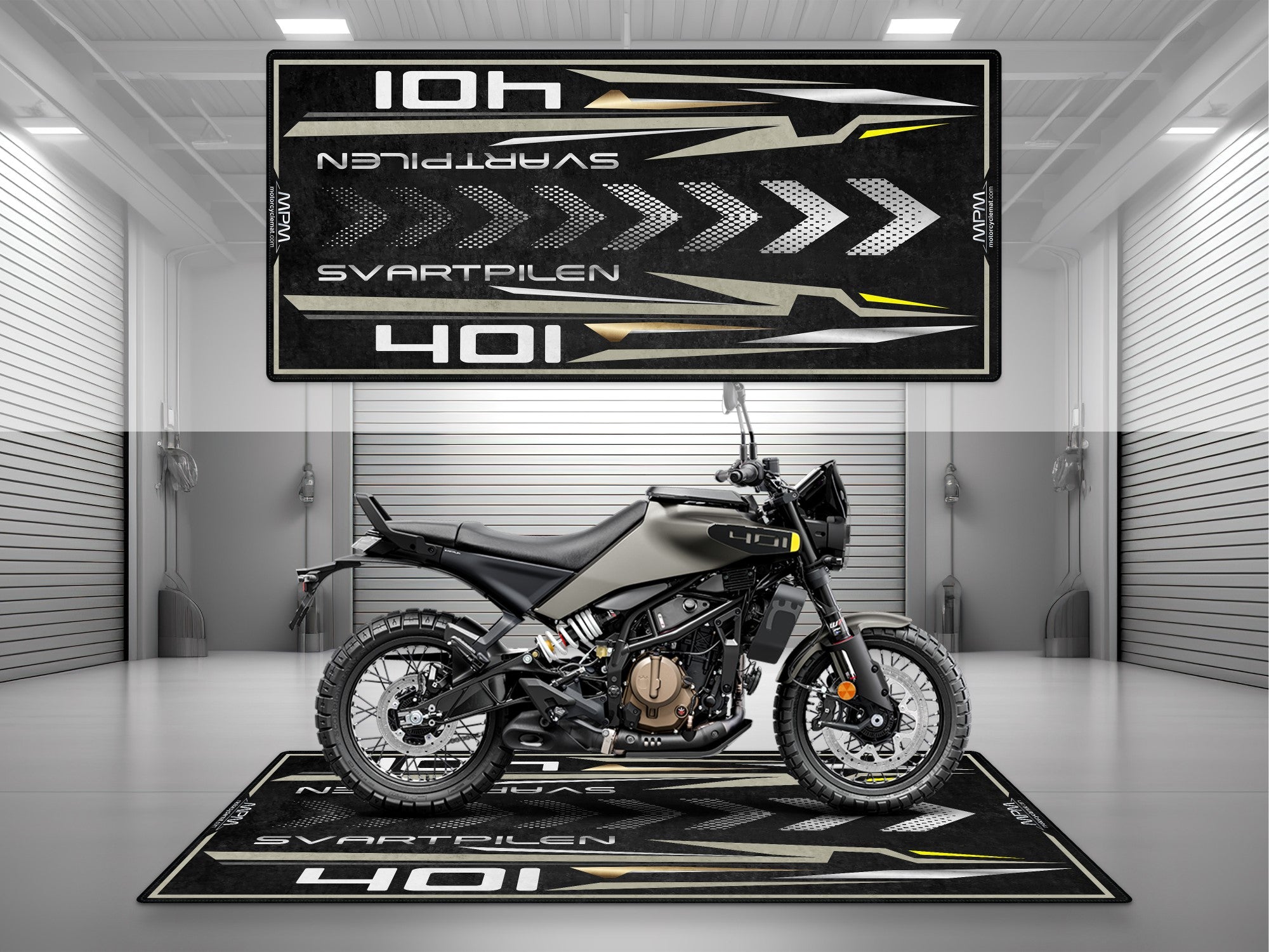 MPM Motorcycle Mat for Husqvarna Svartpilen 401 - MM4217