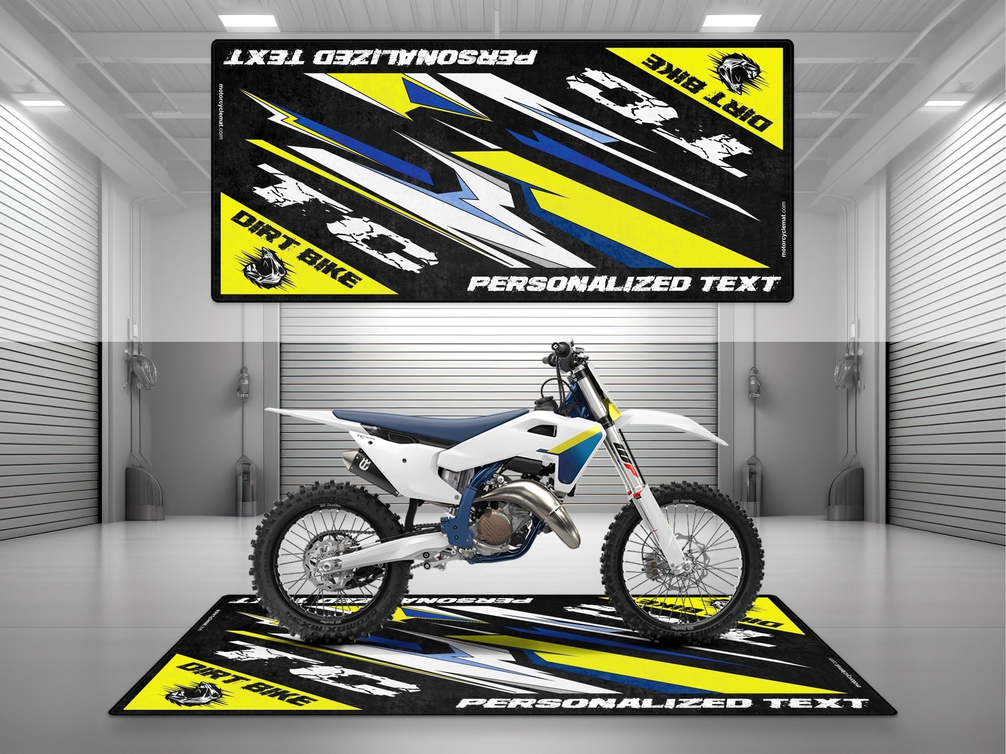MPM Motorcycle Mat for Husqvarna TC 125 & TC 250 - MM4219