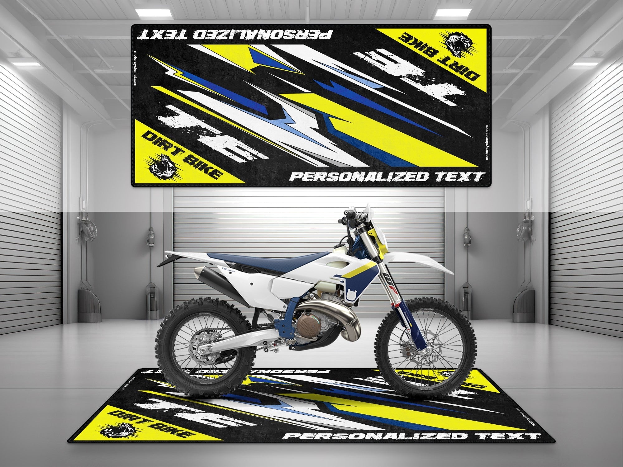 MPM Motorcycle Mat for Husqvarna TE Series - MM4221