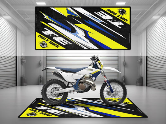 MPM Motorcycle Mat for Husqvarna TE Series - MM4221