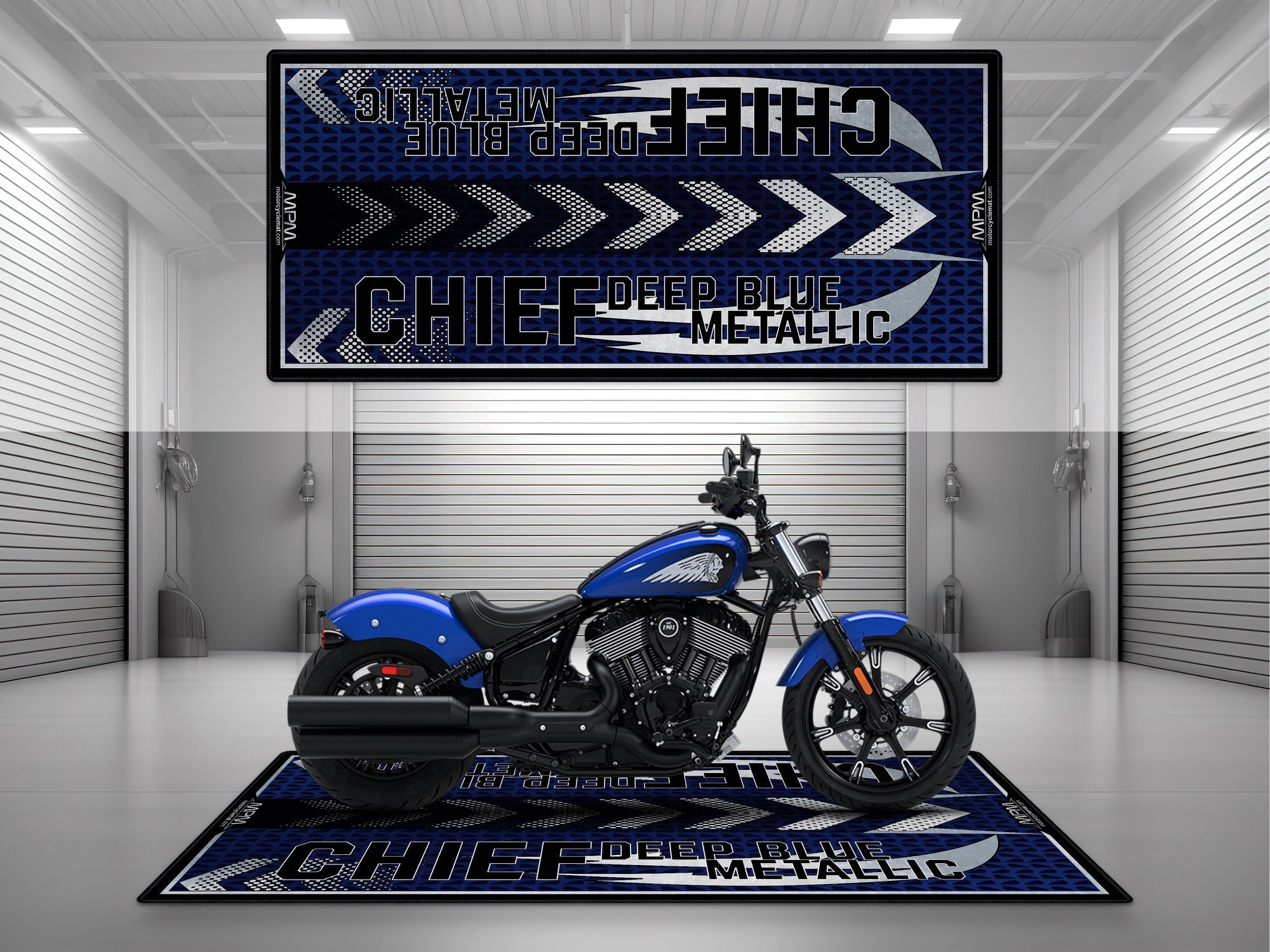 MPM Motorcycle Mat for Indian Chief - U307