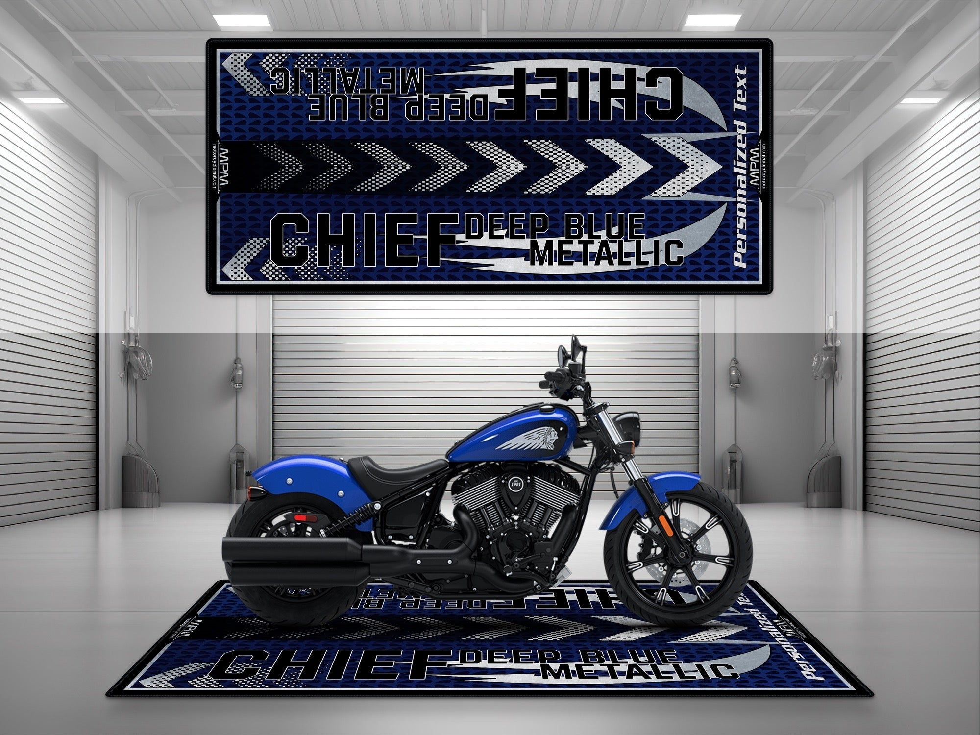 MPM Motorcycle Mat for Indian Chief - U307