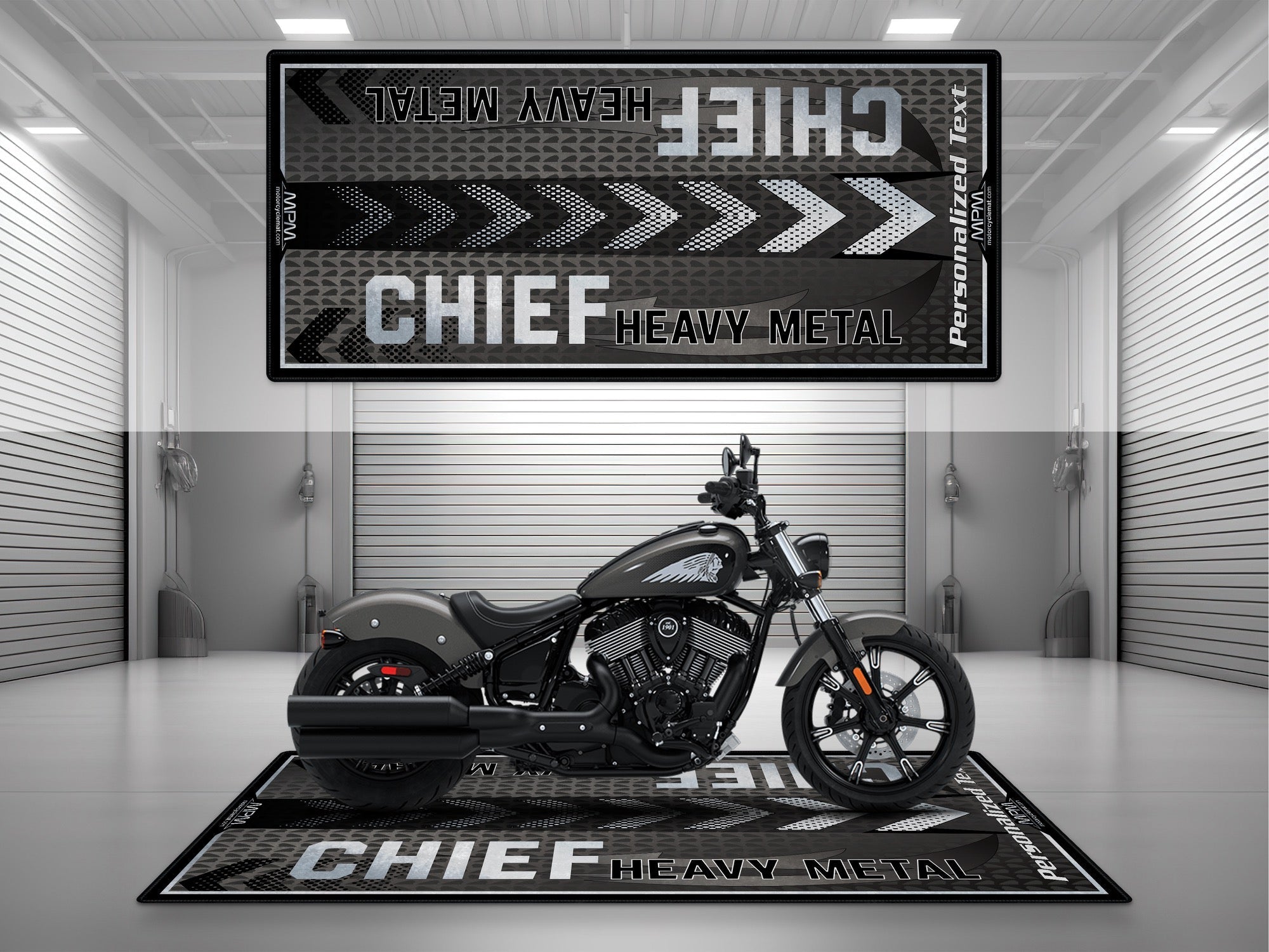 MPM Motorcycle Mat for Indian Chief - U307