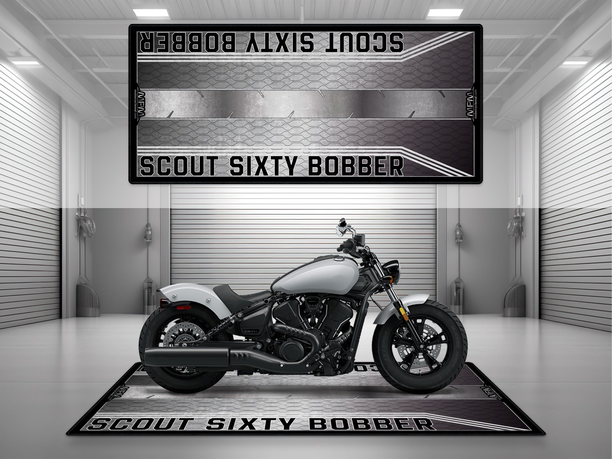 MPM Motorcycle Mat for Indian Scout Sixty - U304