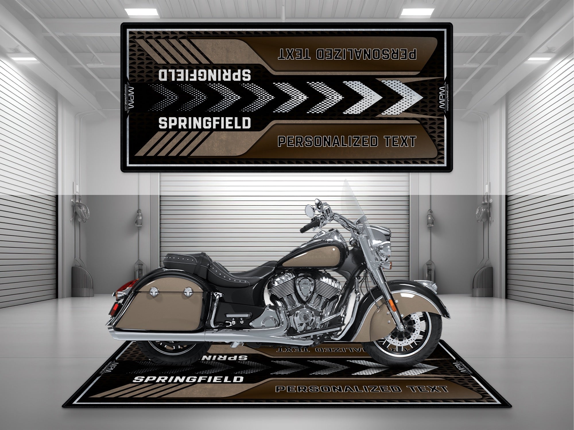 MPM Motorcycle Mat for Indian Springfield - U308