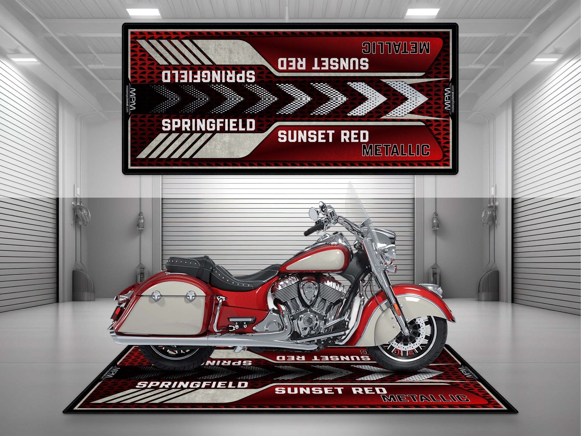 MPM Motorcycle Mat for Indian Springfield - U308