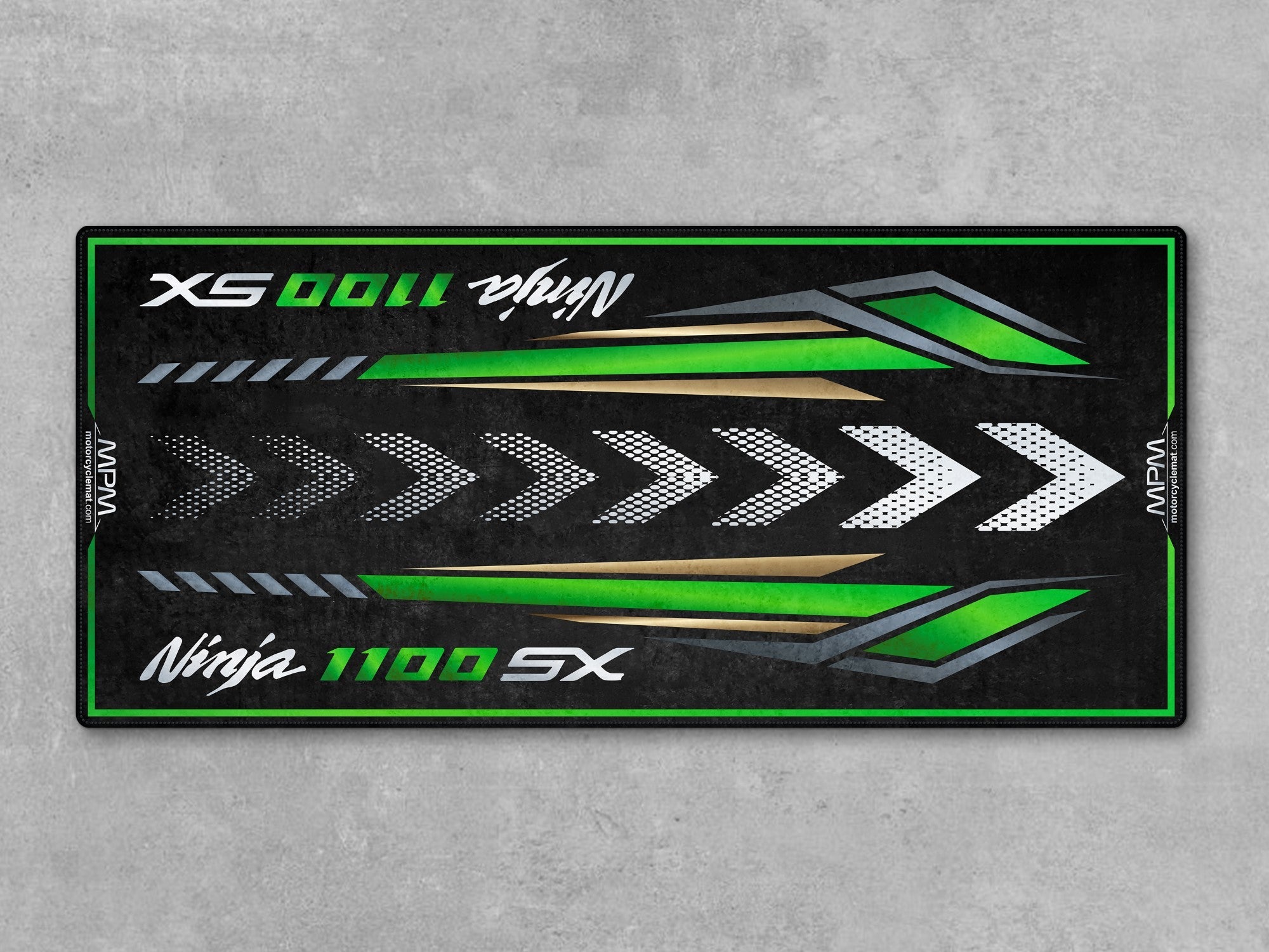 MPM Motorcycle Mat for Kawasaki Ninja 1100 SX - MM4228