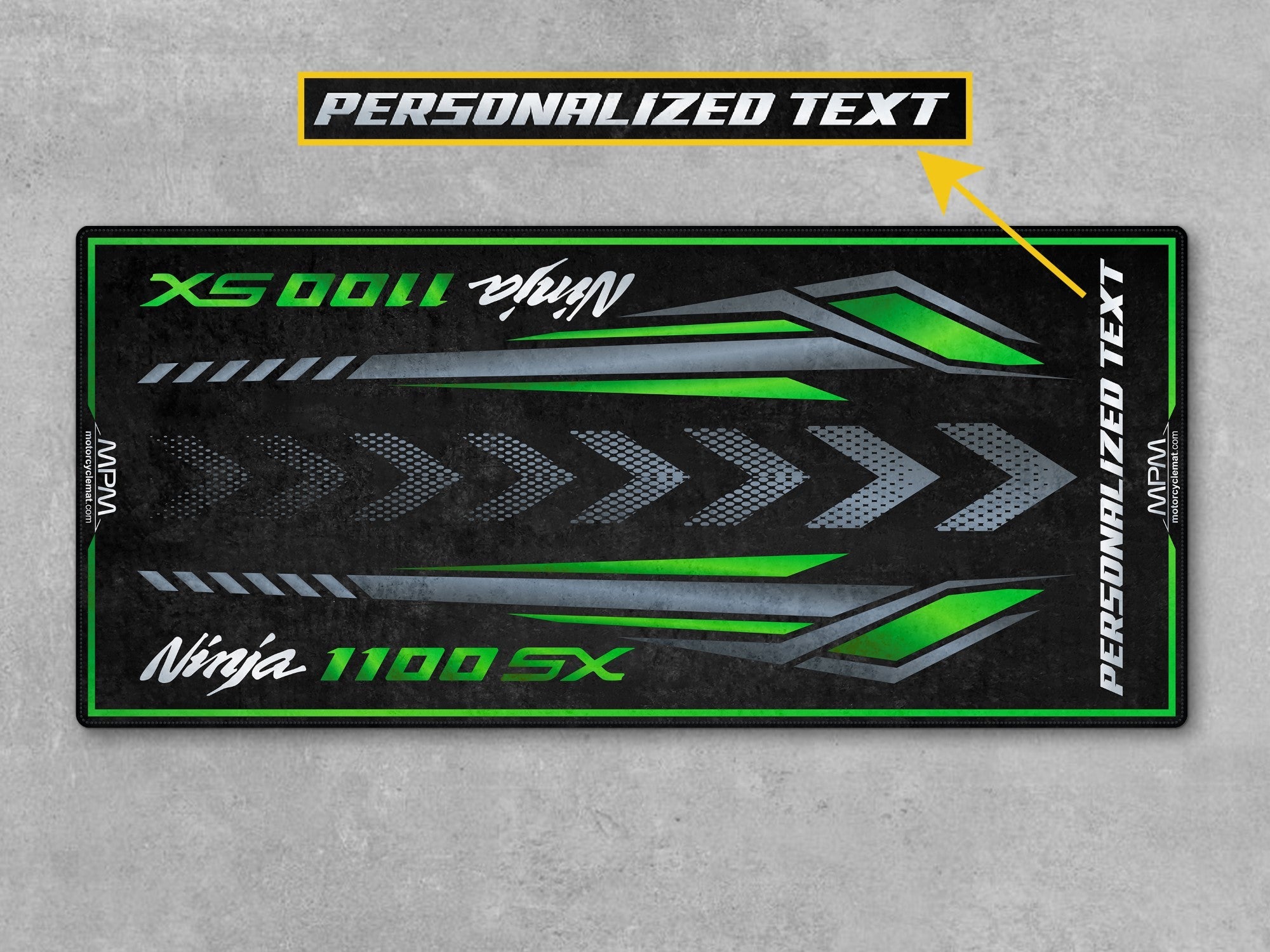 MPM Motorcycle Mat for Kawasaki Ninja 1100 SX - MM4228