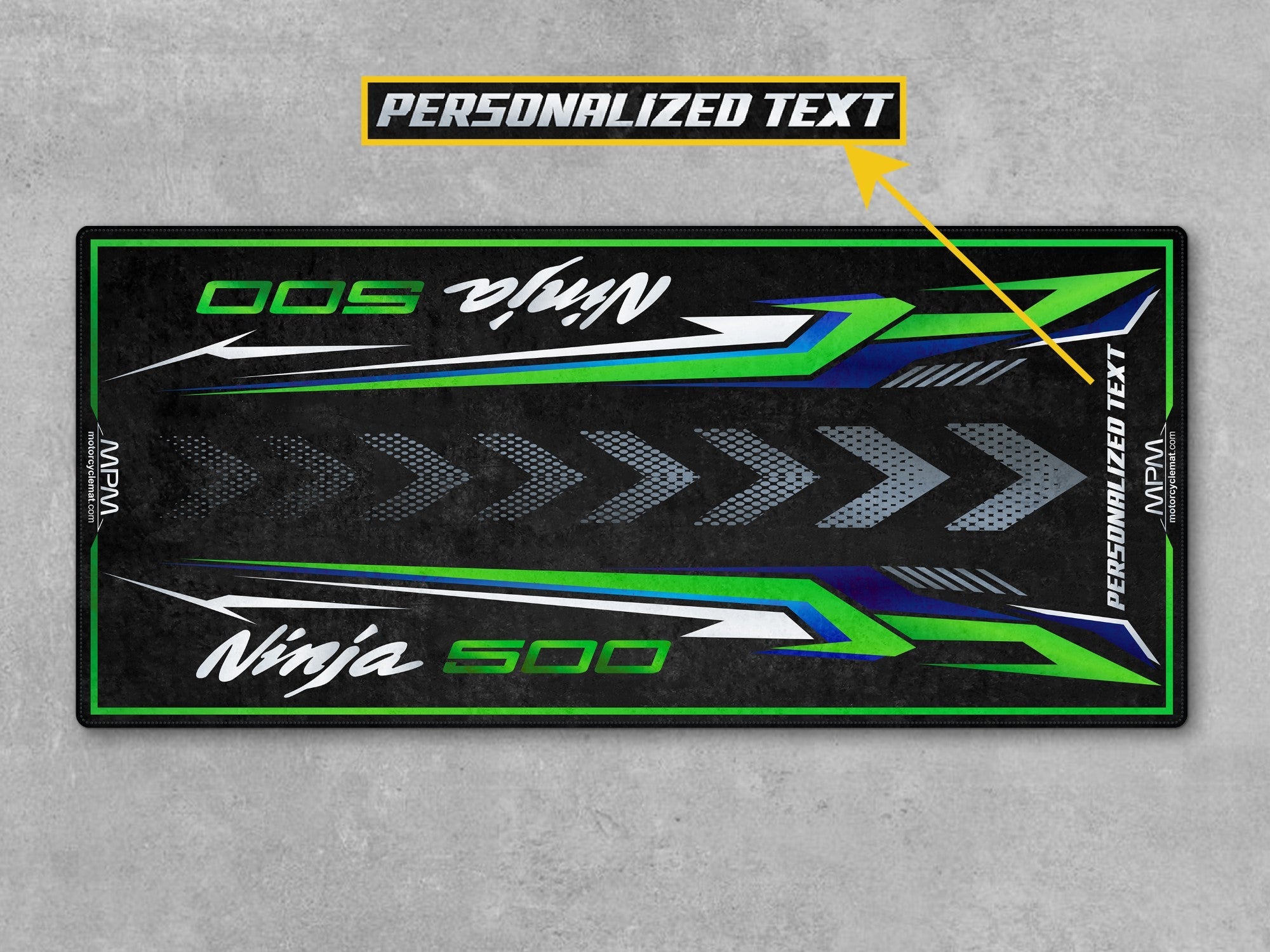 MPM Motorcycle Mat for Kawasaki Ninja 500 SE - MM4230