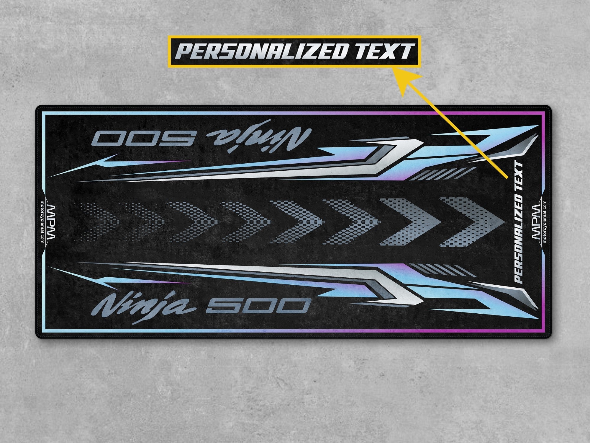 MPM Motorcycle Mat for Kawasaki Ninja 500 SE - MM4230