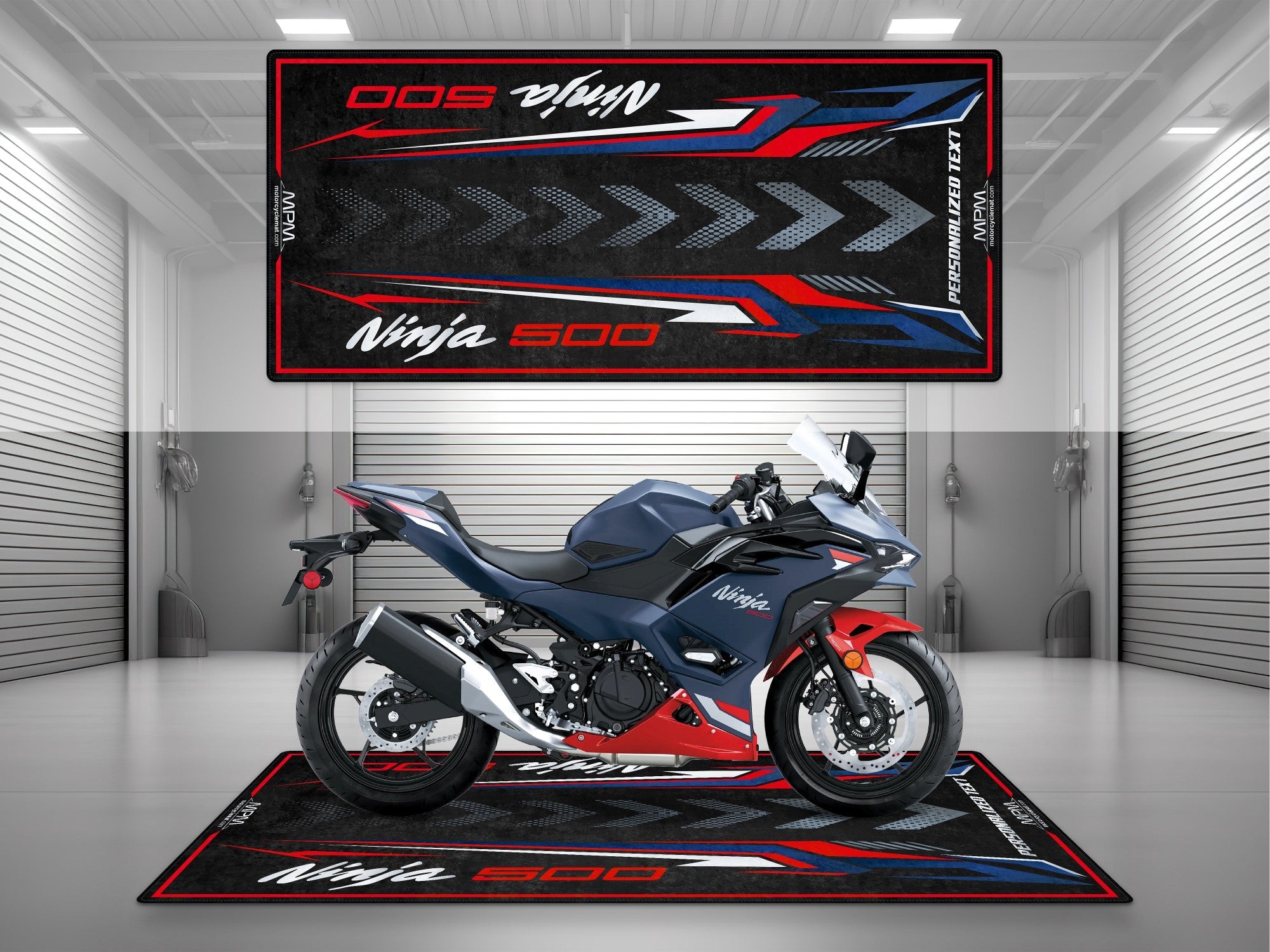 MPM Motorcycle Mat for Kawasaki Ninja 500 SE - MM4230