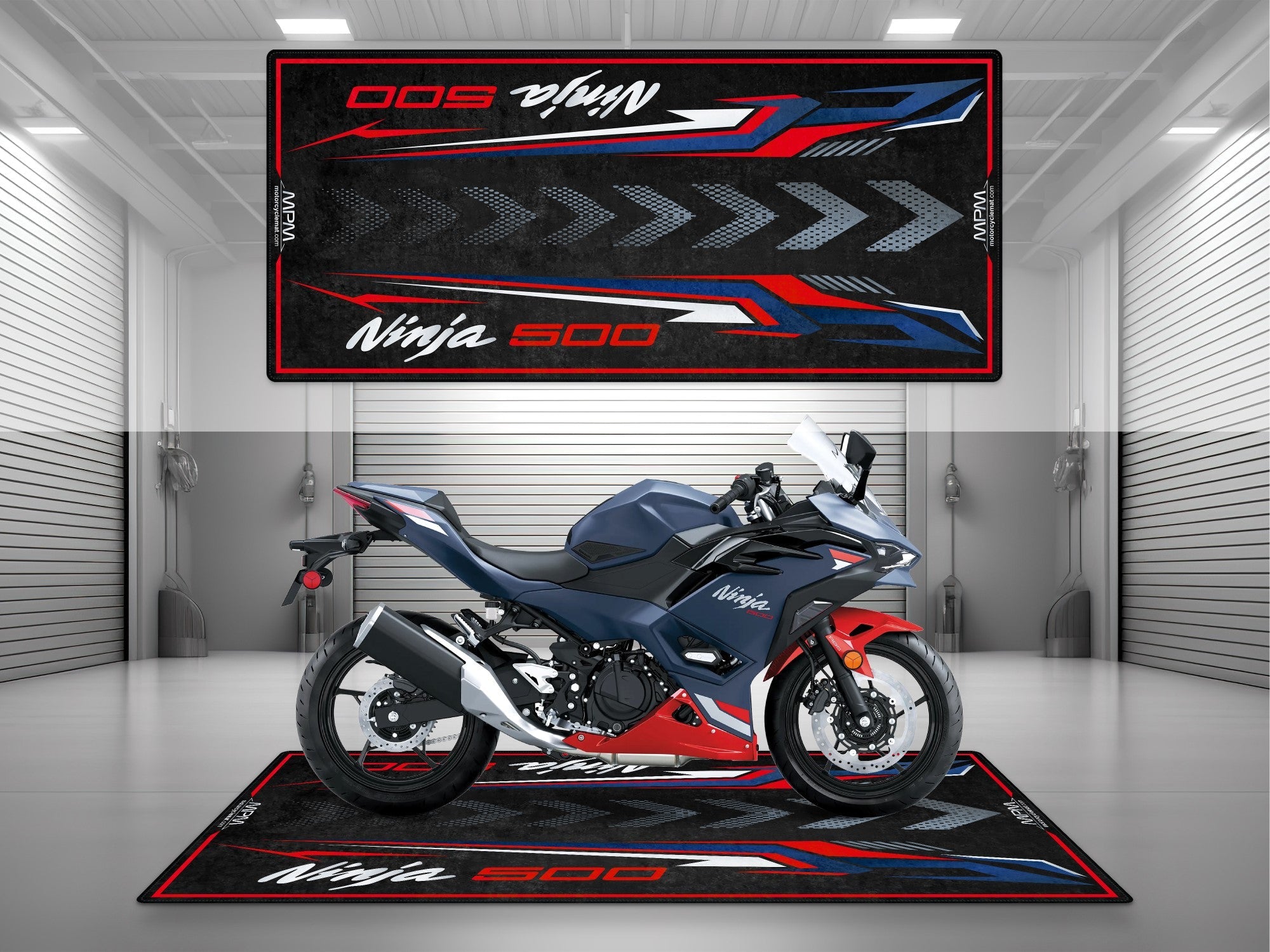 MPM Motorcycle Mat for Kawasaki Ninja 500 SE - MM4230