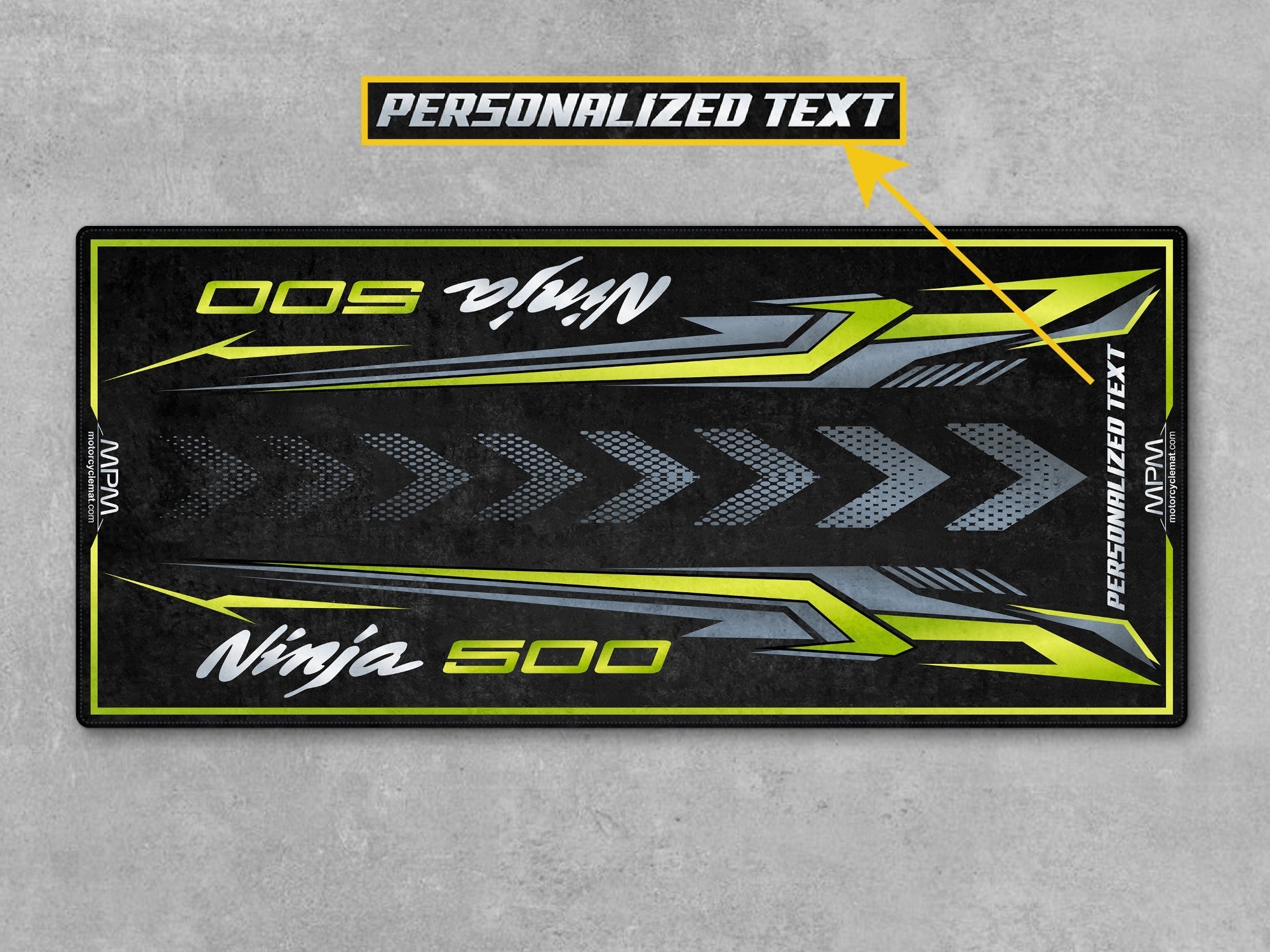 MPM Motorcycle Mat for Kawasaki Ninja 500 SE - MM4230