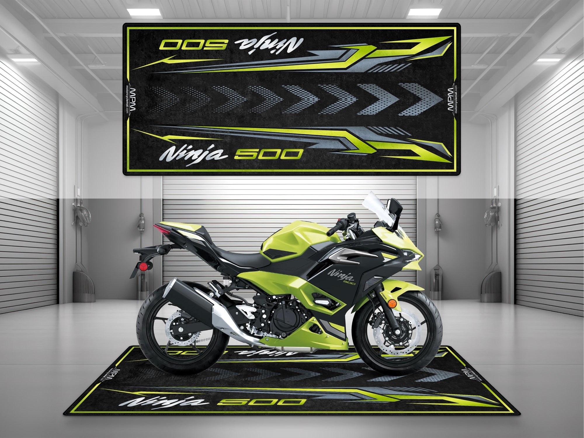 MPM Motorcycle Mat for Kawasaki Ninja 500 SE - MM4230