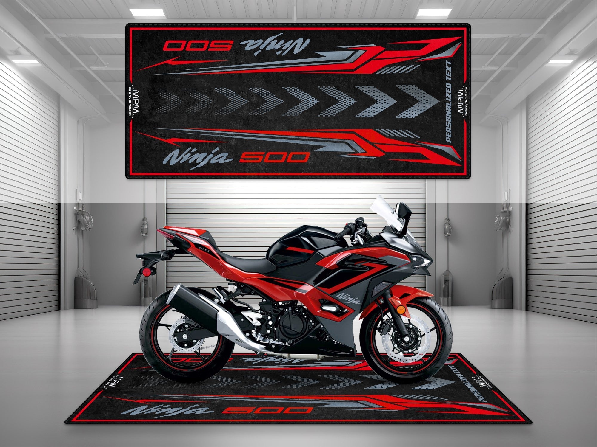 MPM Motorcycle Mat for Kawasaki Ninja 500 SE - MM4230