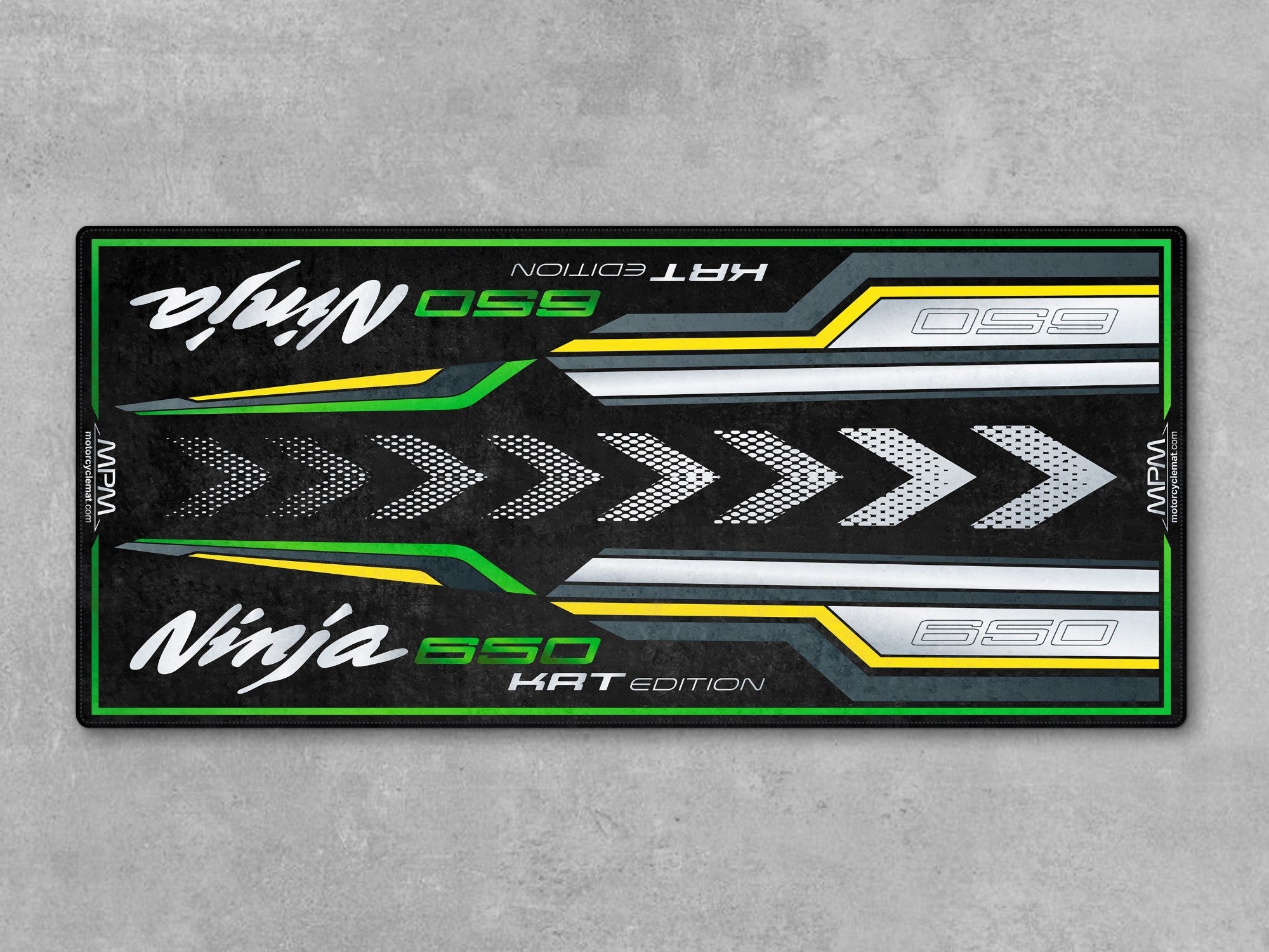 MPM Motorcycle Mat for Kawasaki Ninja 650 KRT Edition - MM7389