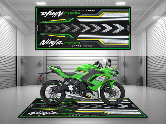 MPM Motorcycle Mat for Kawasaki Ninja 650 KRT Edition - MM7389