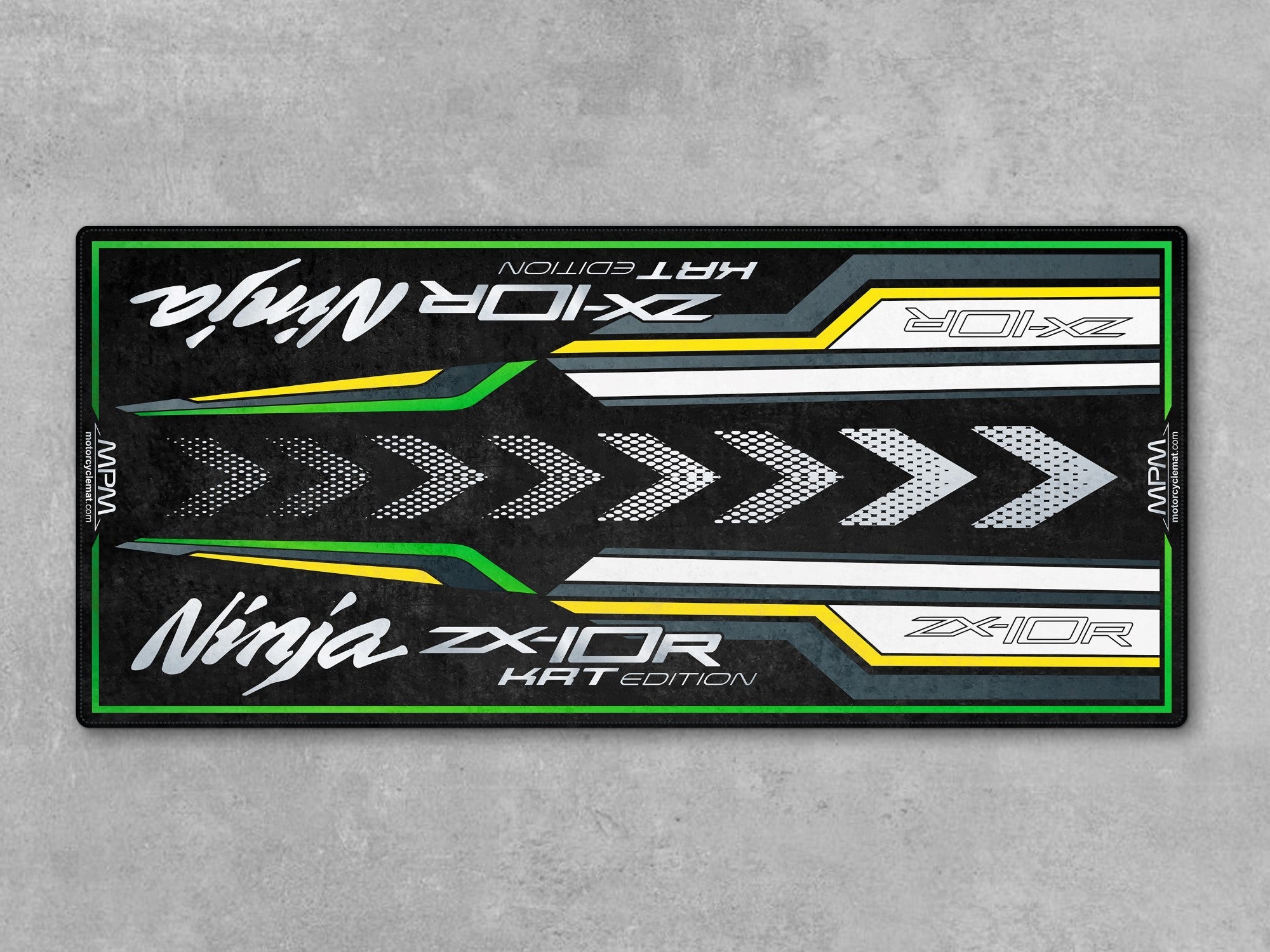 MPM Motorcycle Mat for Kawasaki Ninja ZX-10R KRT Edition - MM7399