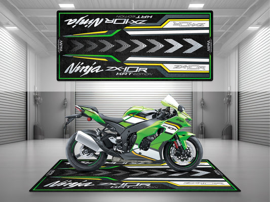 MPM Motorcycle Mat for Kawasaki Ninja ZX-10R KRT Edition - MM7399
