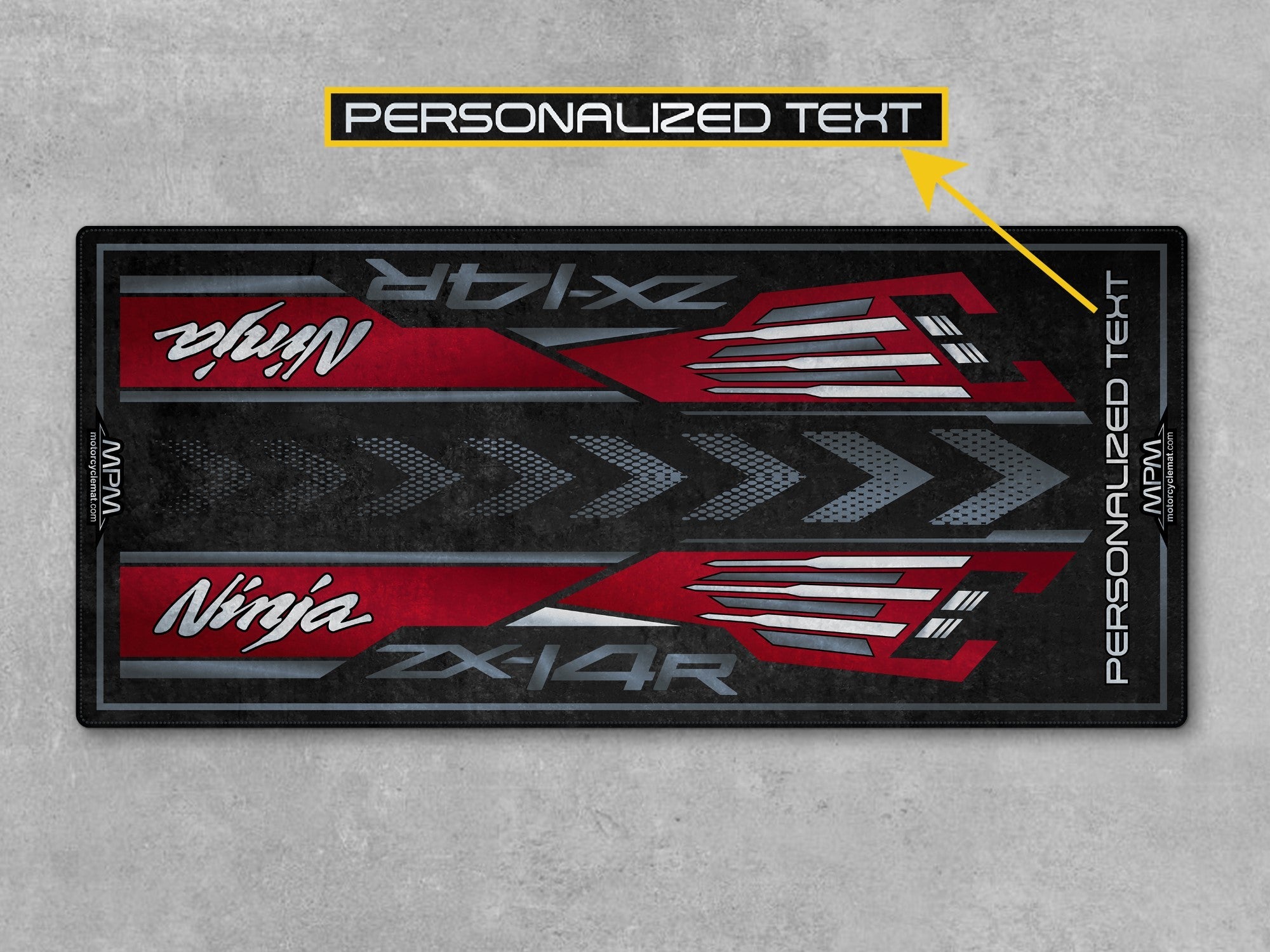 MPM Motorcycle Mat for Kawasaki Ninja ZX-14R - MM7403