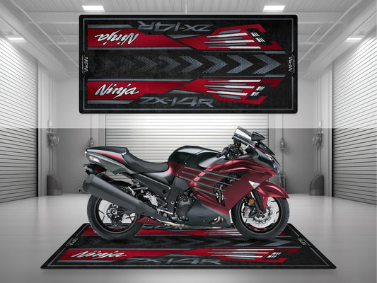 MPM Motorcycle Mat for Kawasaki Ninja ZX-14R - MM7403