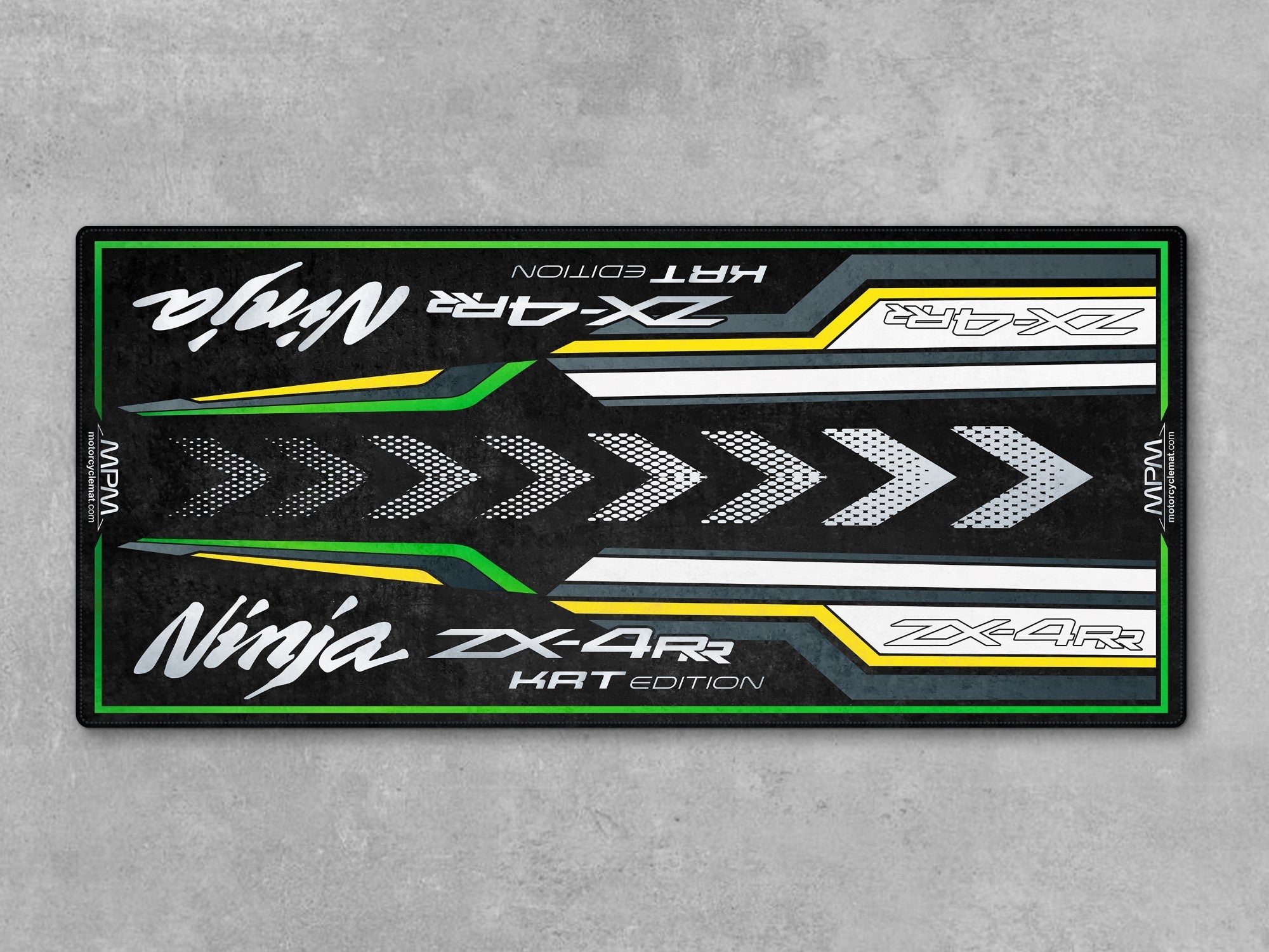 MPM Motorcycle Mat for Kawasaki Ninja ZX-4RR KRT Edition - MM7393