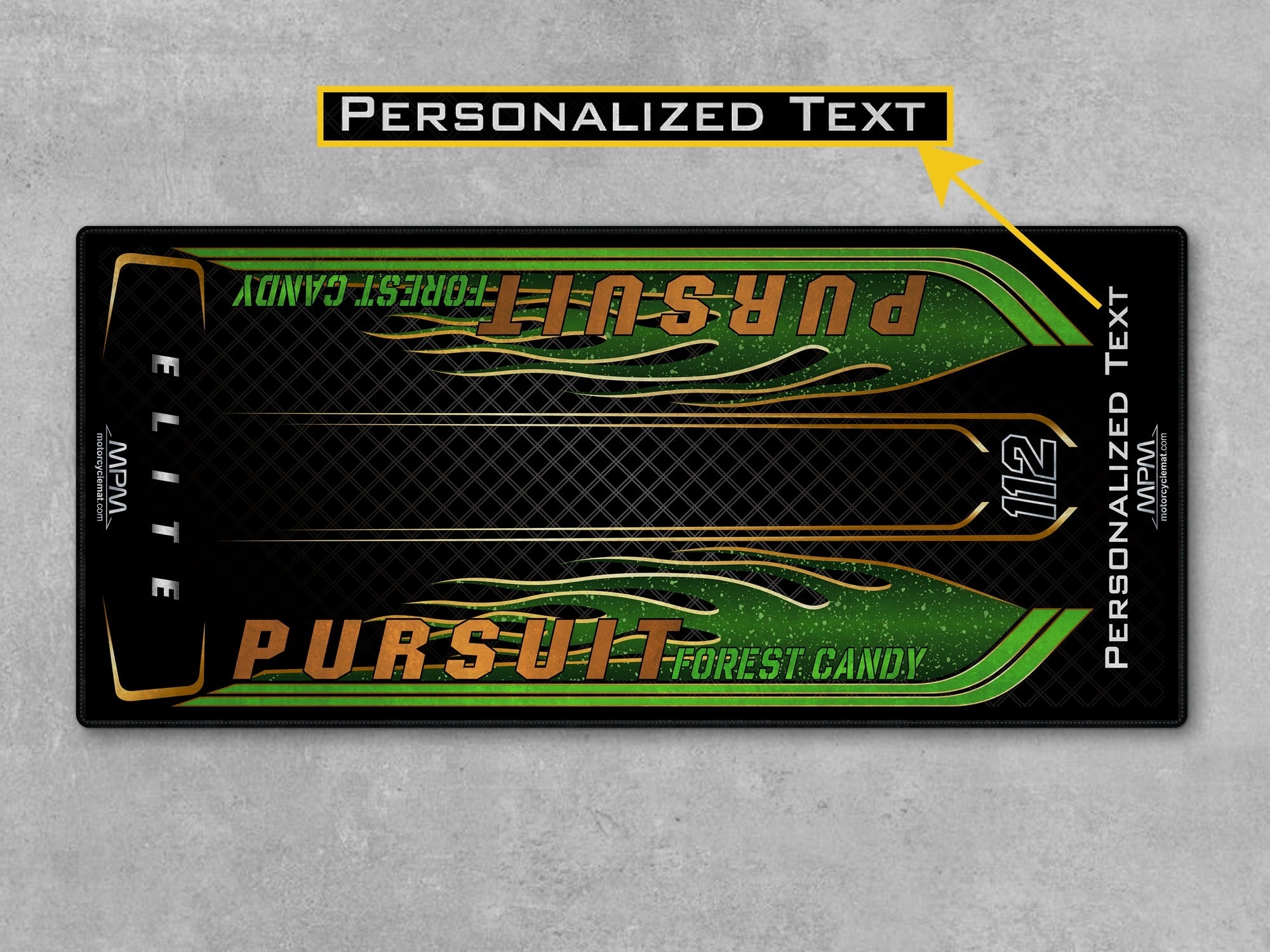 MPM Motorcycle Mat for Indian Pursuit Elite - U305