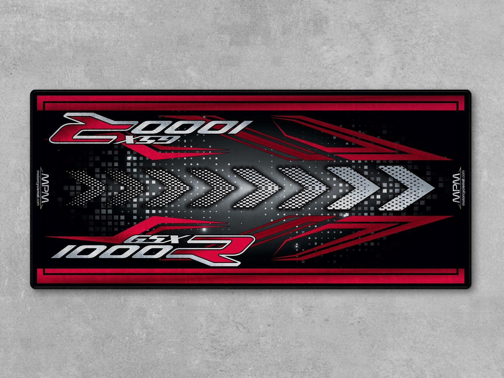 MPM Motorcycle Mat for 2025 Suzuki GSX-R1000 - U103