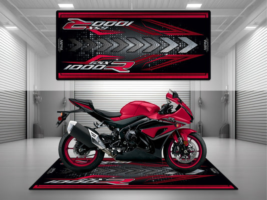MPM Motorcycle Mat for 2025 Suzuki GSX-R1000 - U103