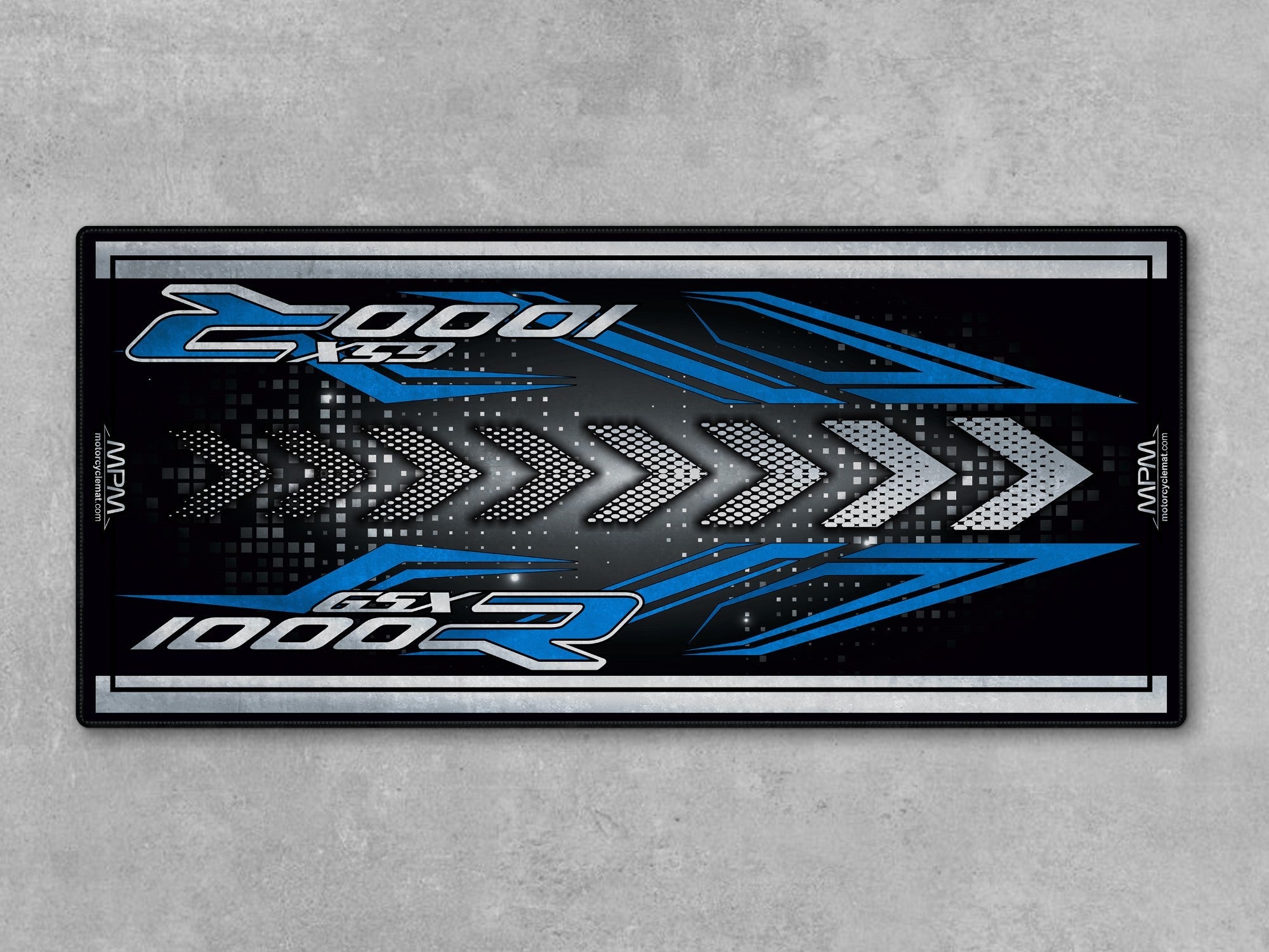 MPM Motorcycle Mat for 2025 Suzuki GSX-R1000 - U103
