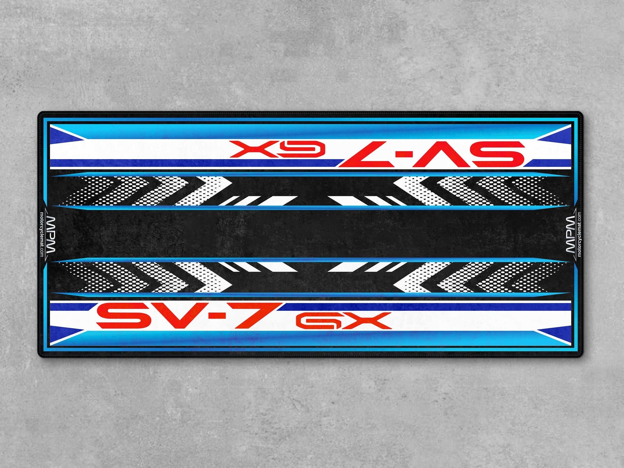 MPM Motorcycle Mat for Suzuki SV-7 GX - U105
