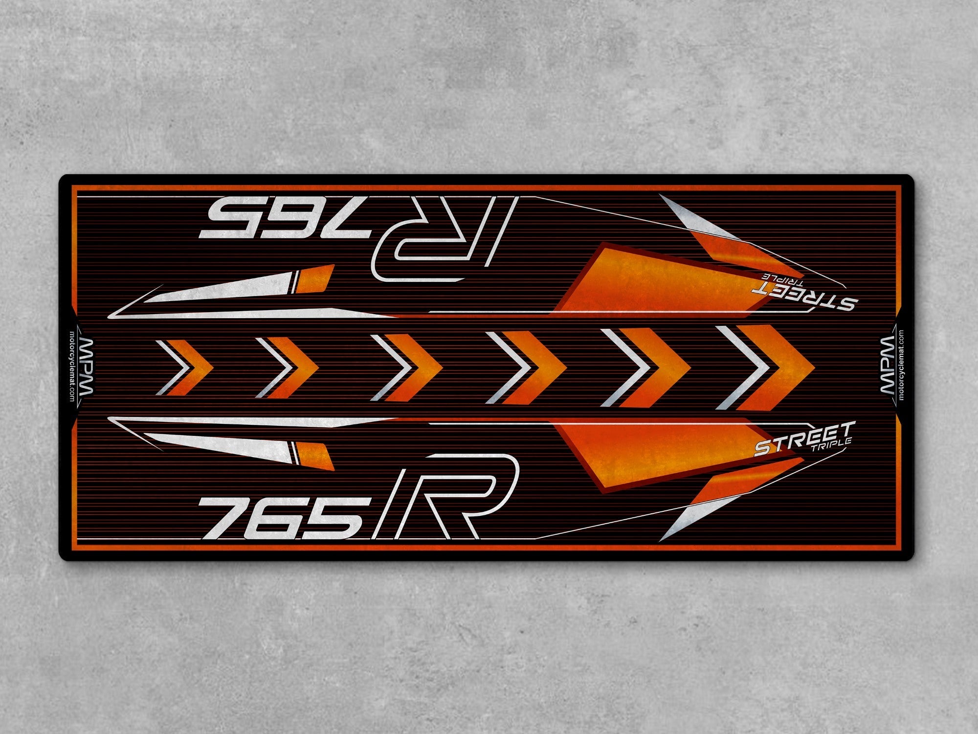 MPM Motorcycle Mat for Street Triple 765 R - U1301