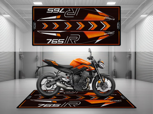 MPM Motorcycle Mat for Street Triple 765 R - U1301