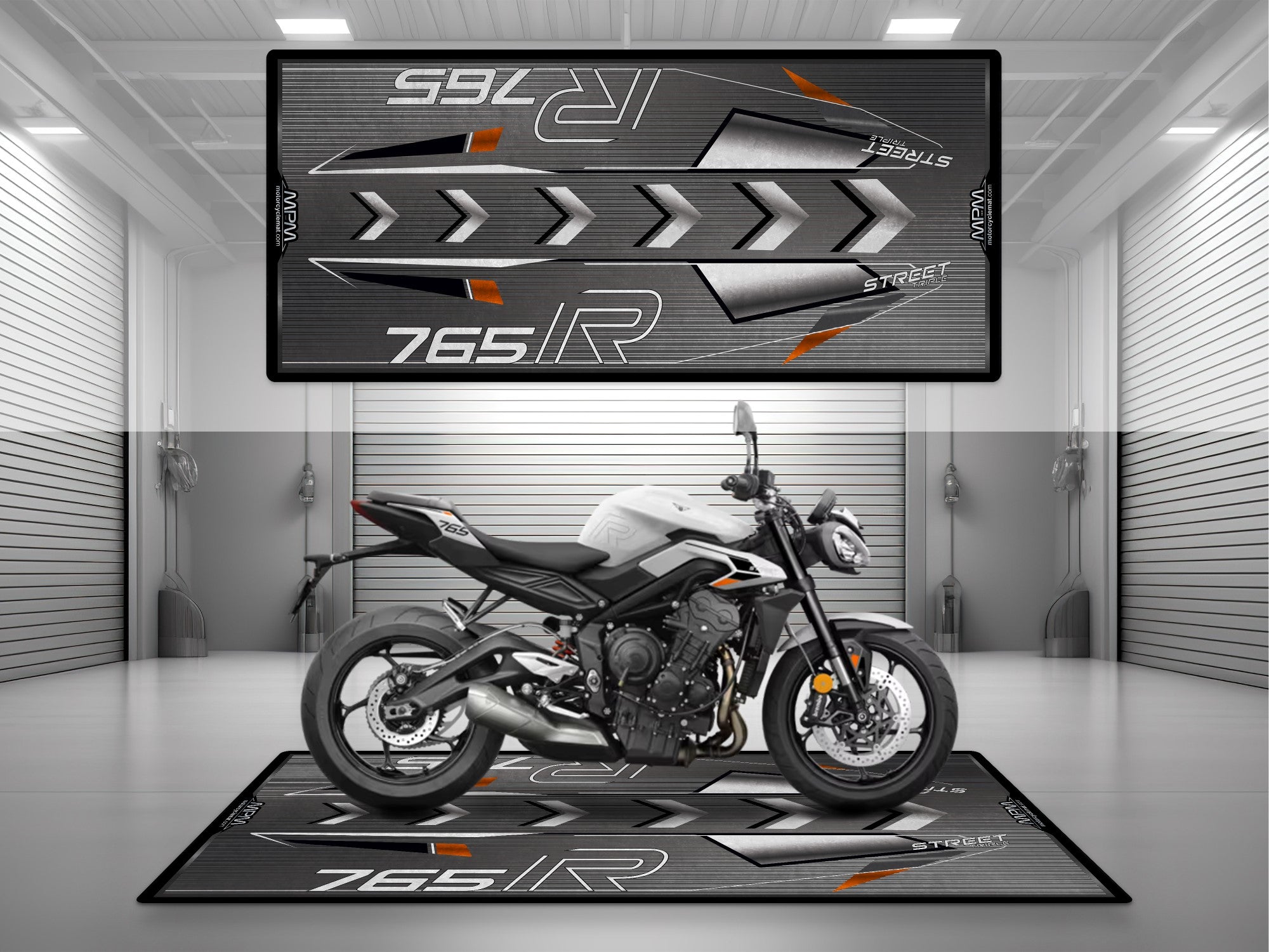 MPM Motorcycle Mat for Street Triple 765 R - U1301