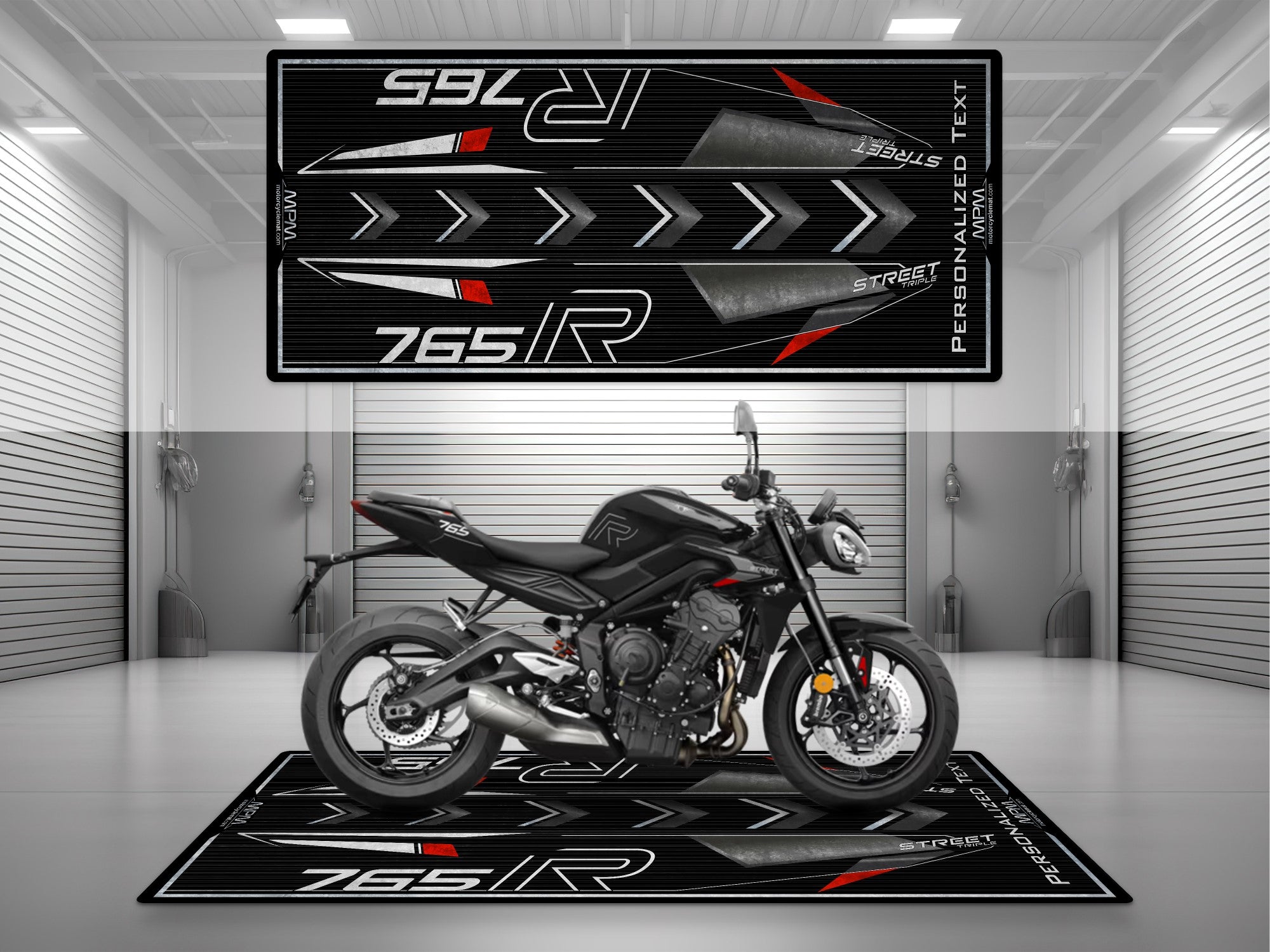 MPM Motorcycle Mat for Street Triple 765 R - U1301