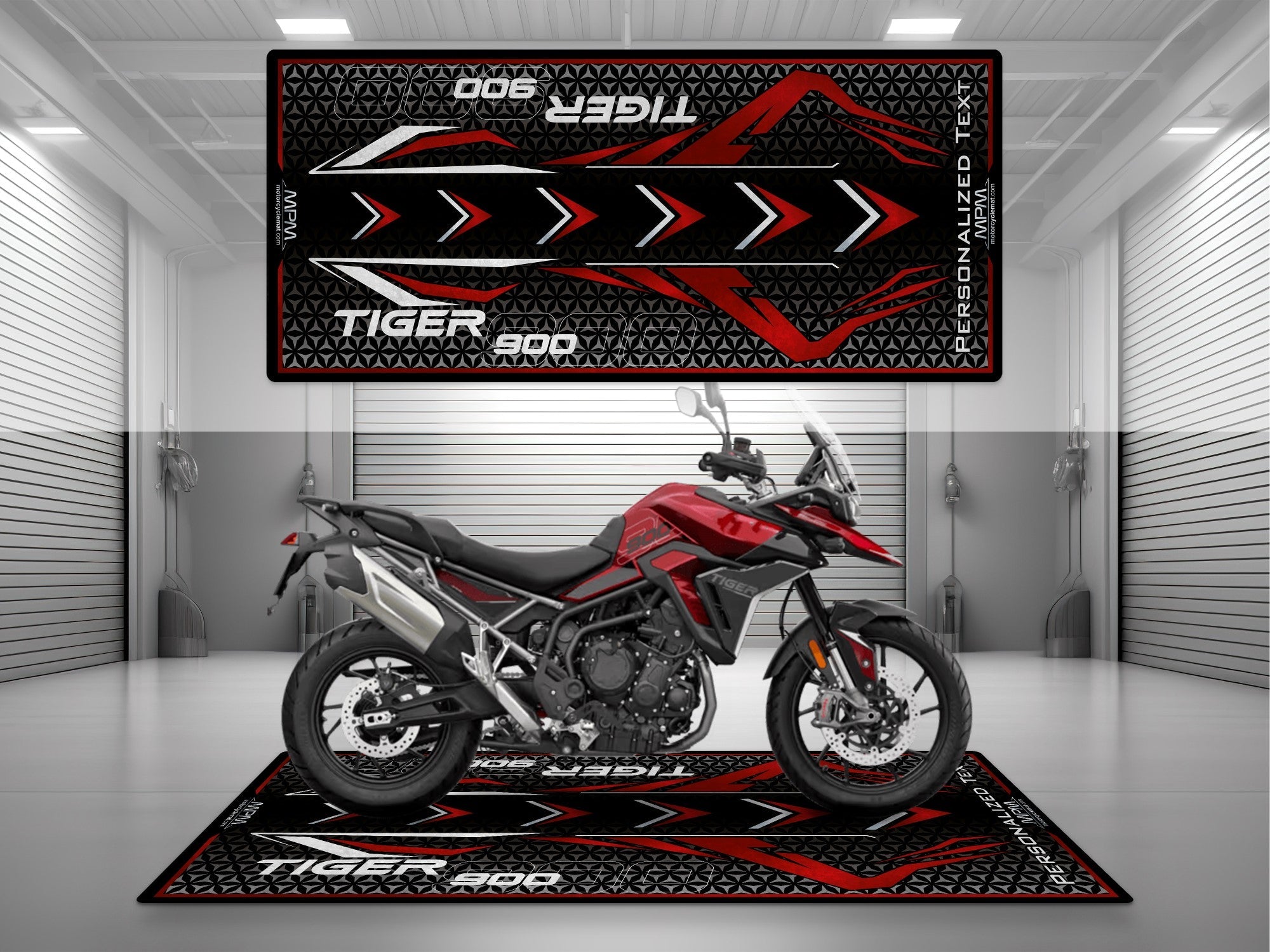 MPM Motorcycle Mat for Tiger 900 - U1302